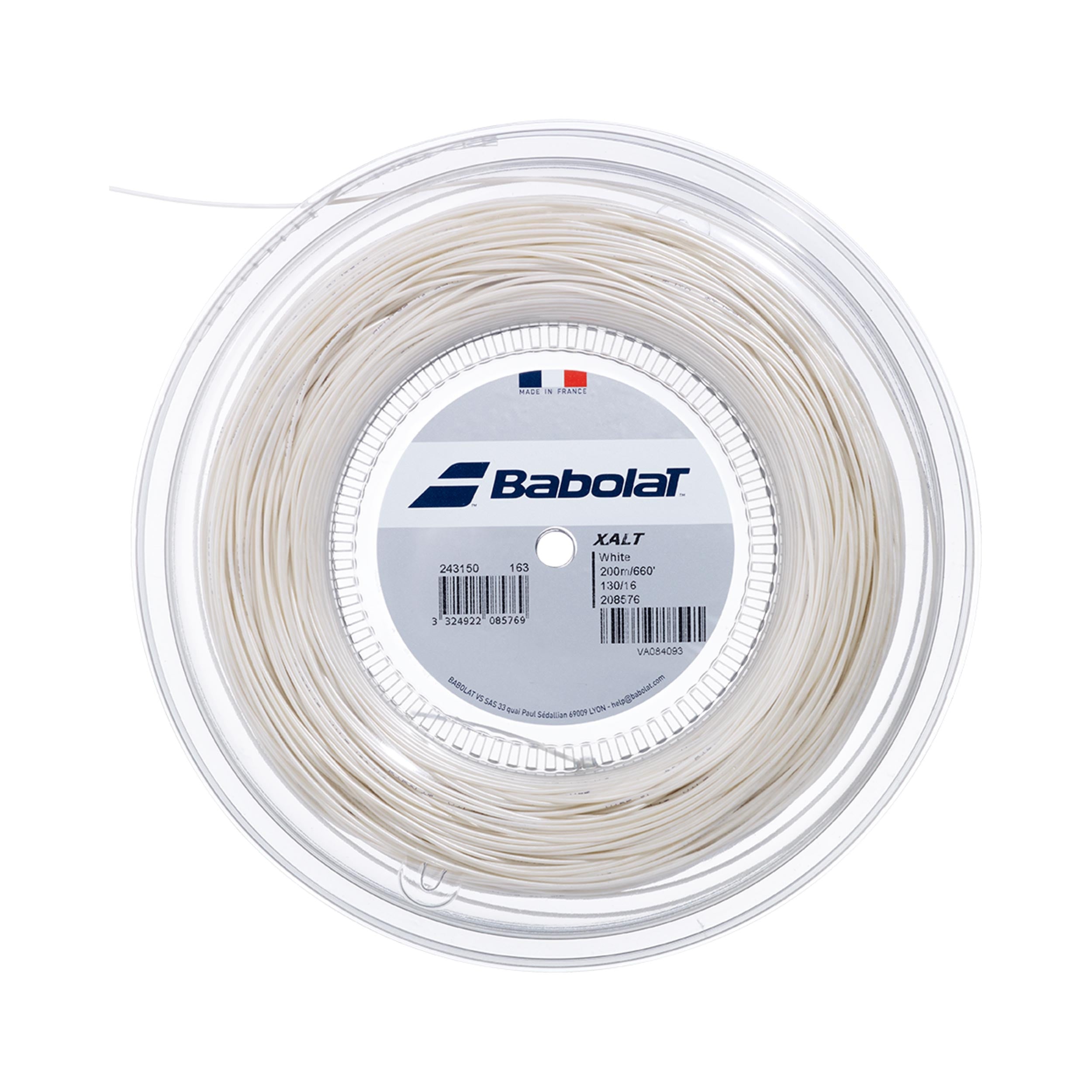 Babolat Xalt Rol Snaren 200m-Wit