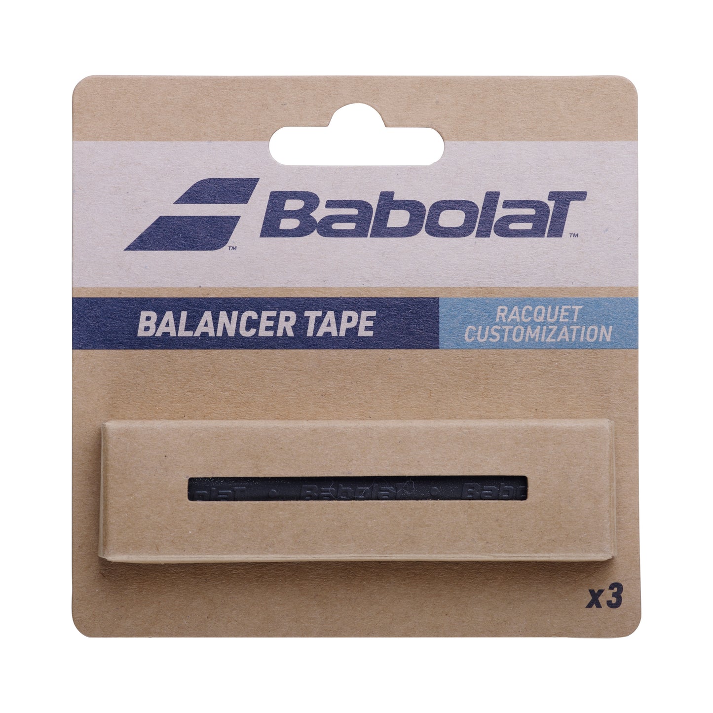 Babolat Balancer Tape 3x3 Loodband-Zwart