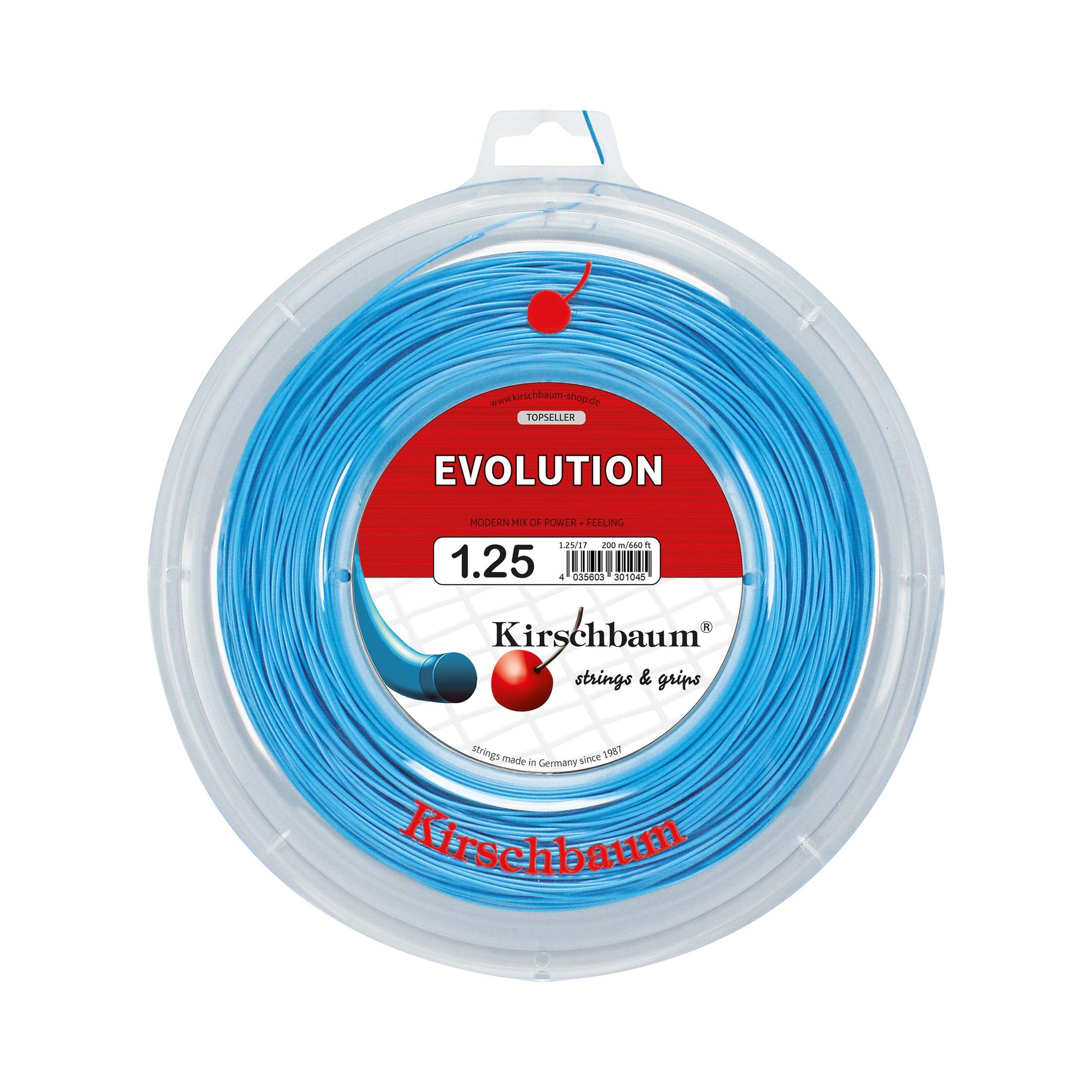 Kirschbaum Pro Line Evolution Rol Snaren 200m-Blauw
