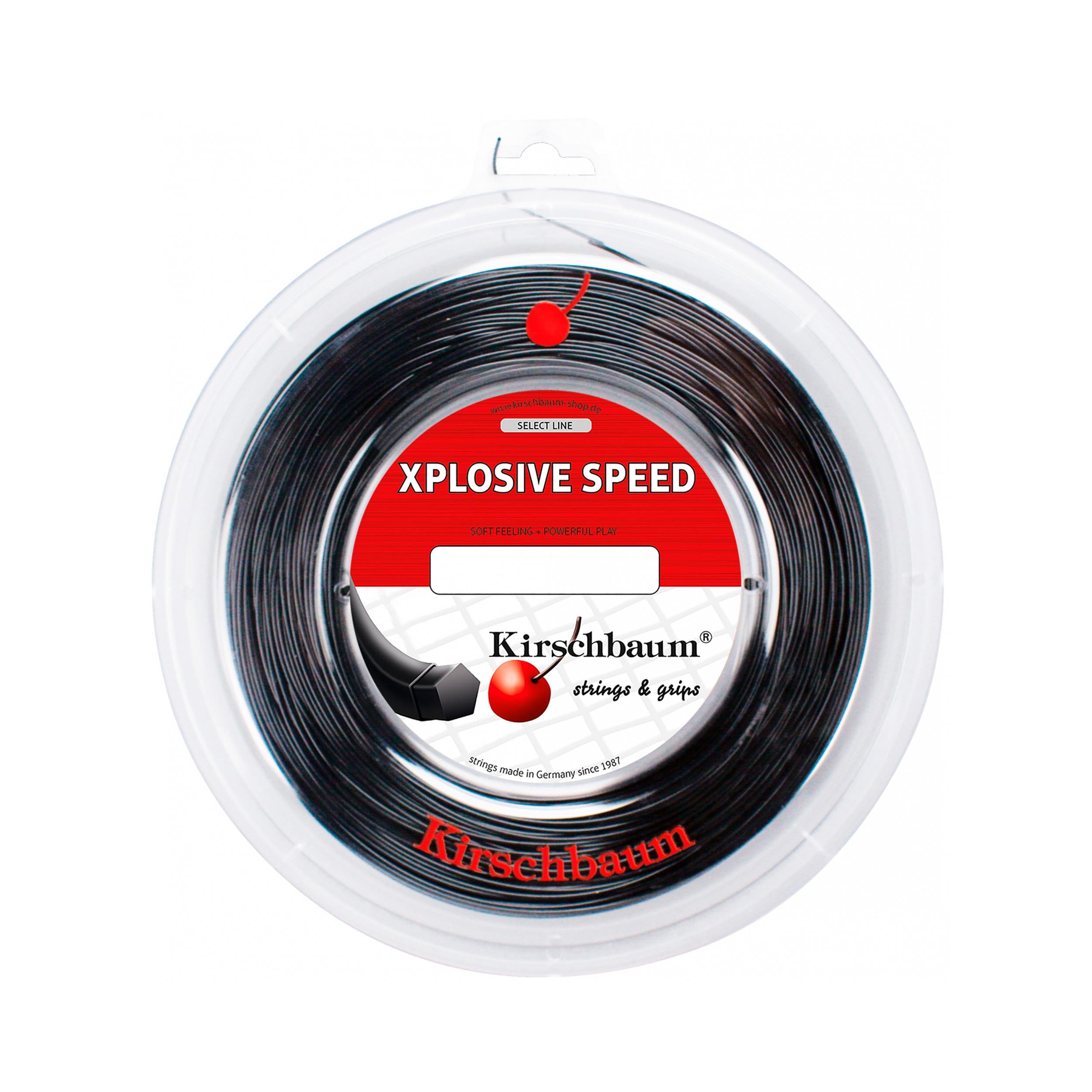 Kirschbaum Xplosive Speed Rol Snaren 200m-Zwart