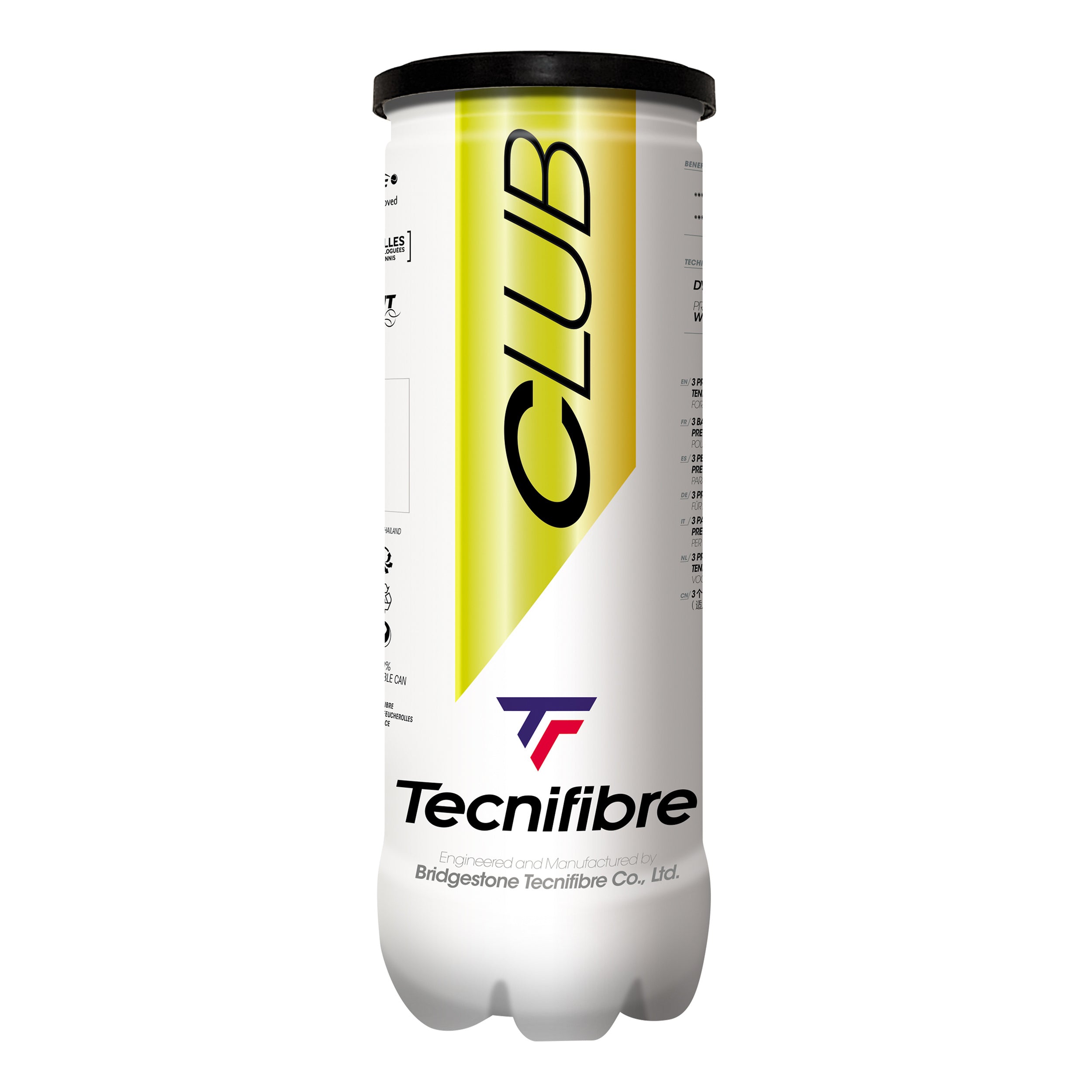 Tecnifibre Club 3er Verpakking 3 Stuks