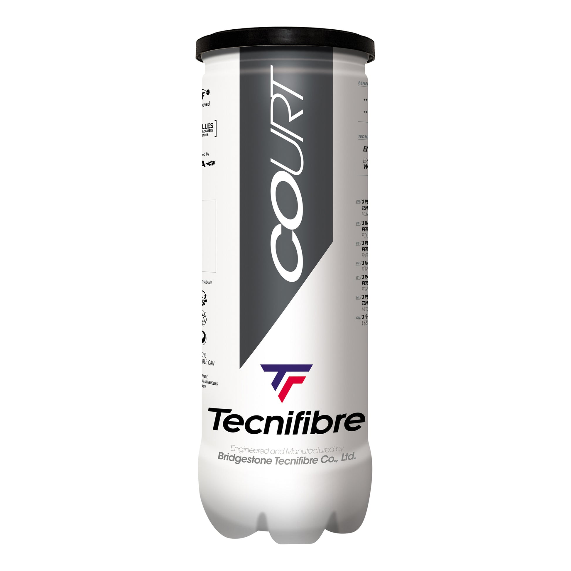Tecnifibre Court 3er Verpakking 3 Stuks