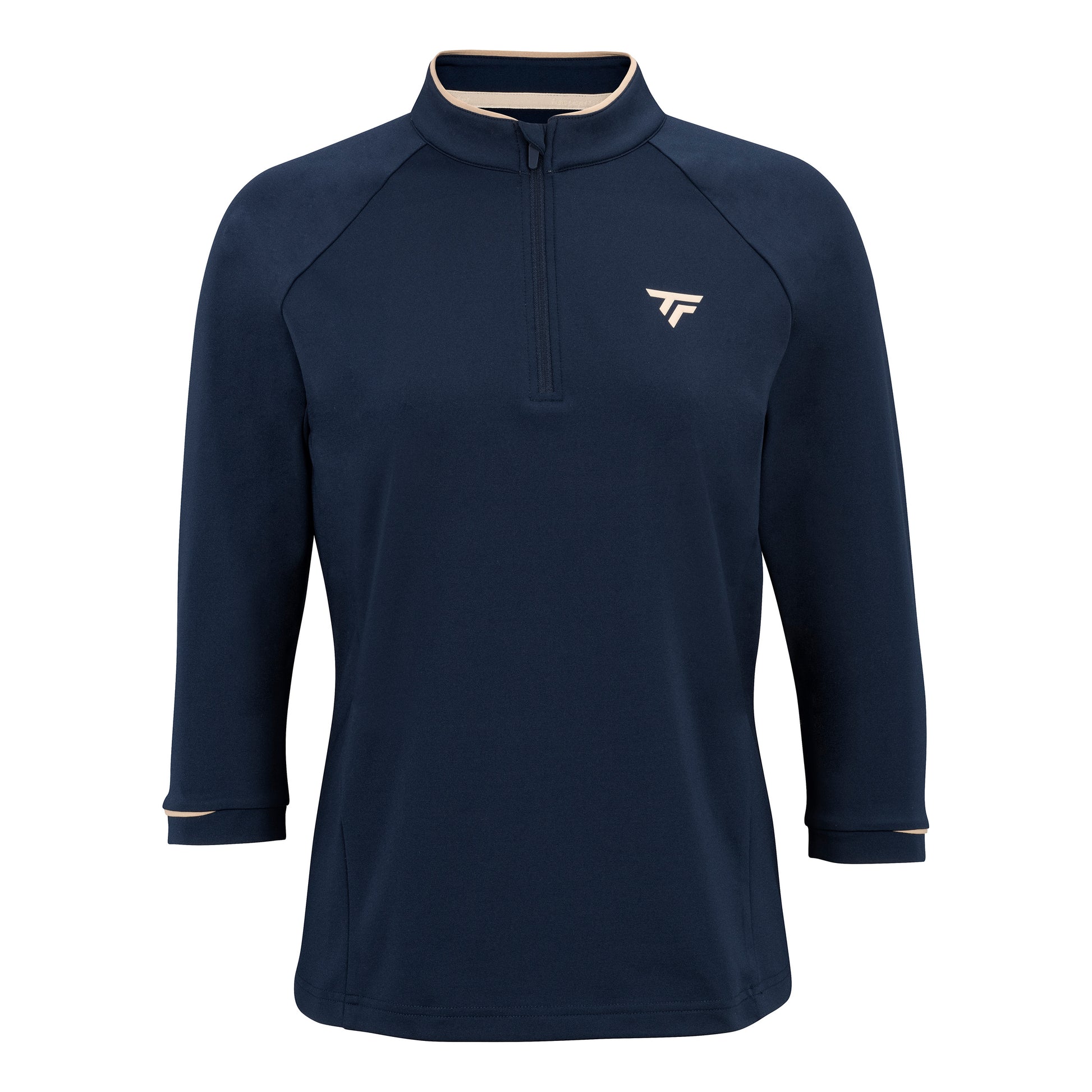Tecnifibre Thermozip 3/4 Longsleeve Dames - donkerblauw