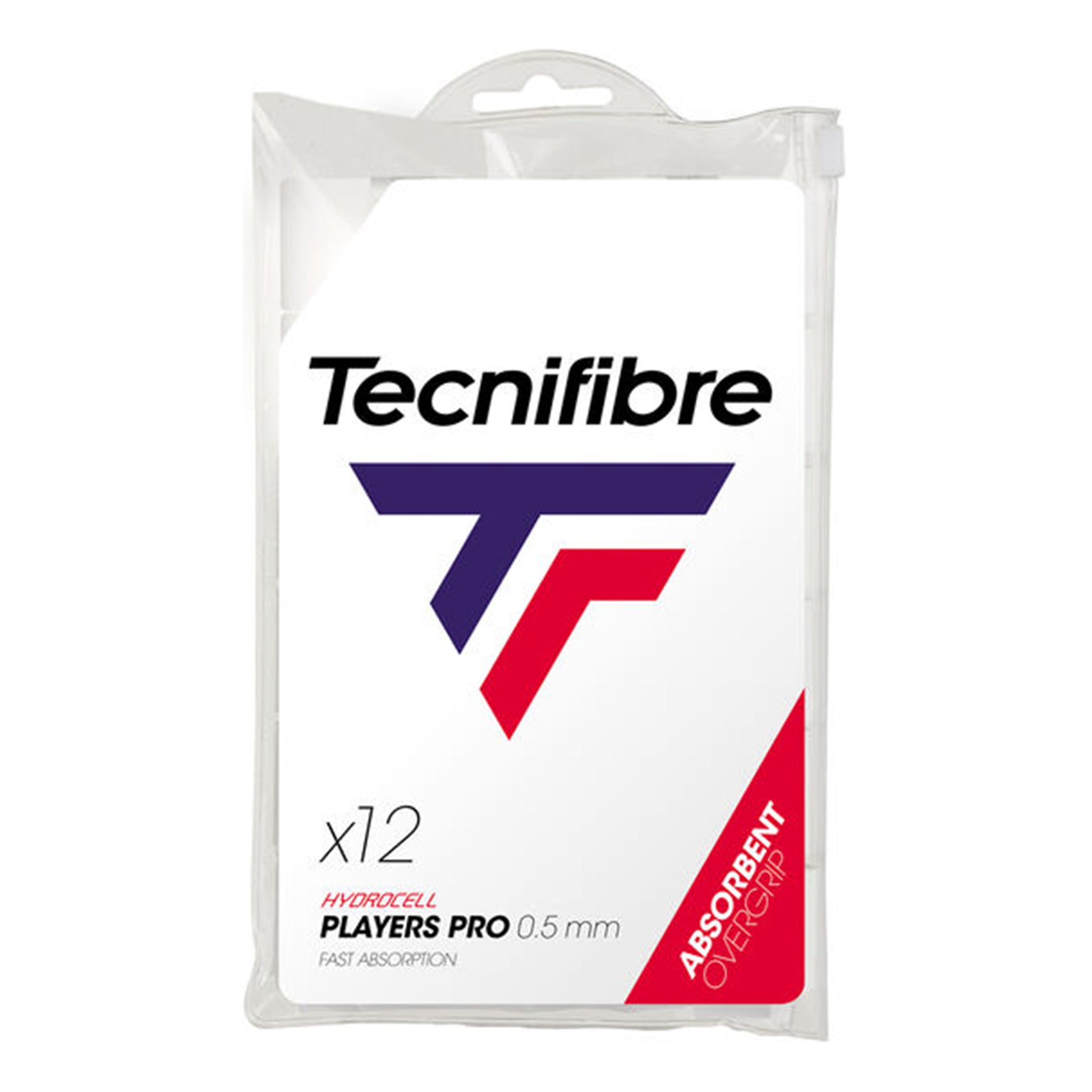 Tecnifibre Players Pro 12er Verpakking 12 Stuks-Wit