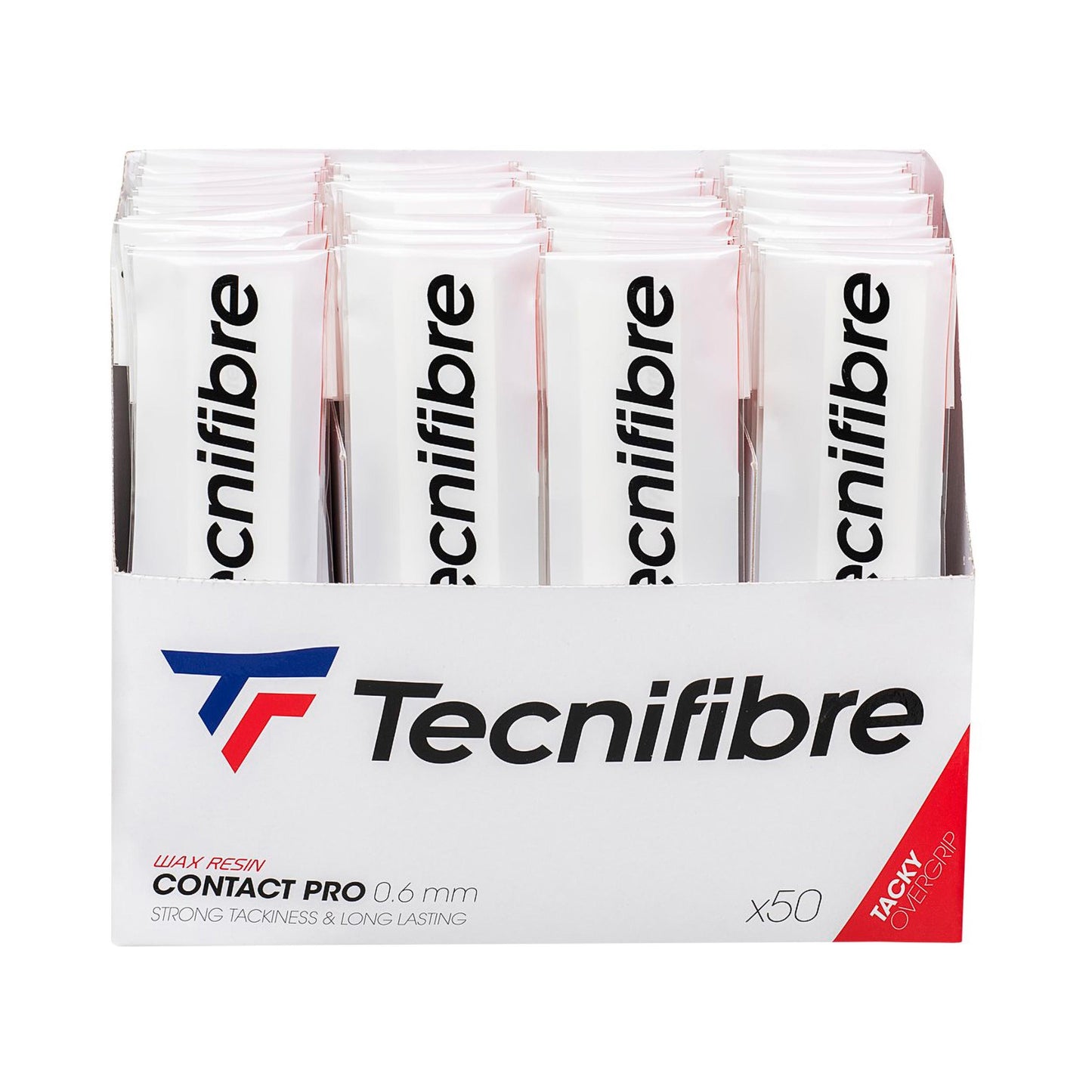 Tecnifibre Contact Pro Verpakking 50 stuks - wit