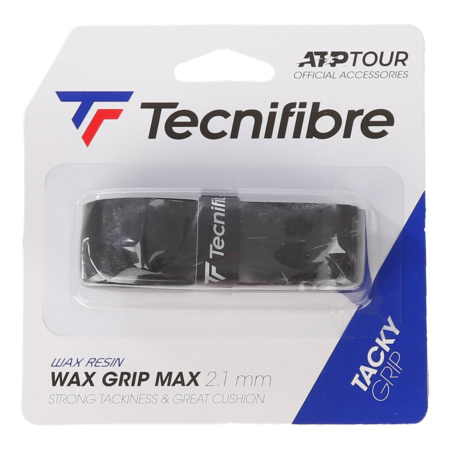 Tecnifibre Wax Max Grip Verpakking 1 Stuk-Zwart