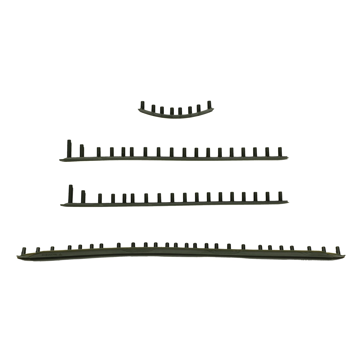 Tecnifibre T-Fight TF-40 18/20 Khaki Set Snaarbeschermers-Zwart