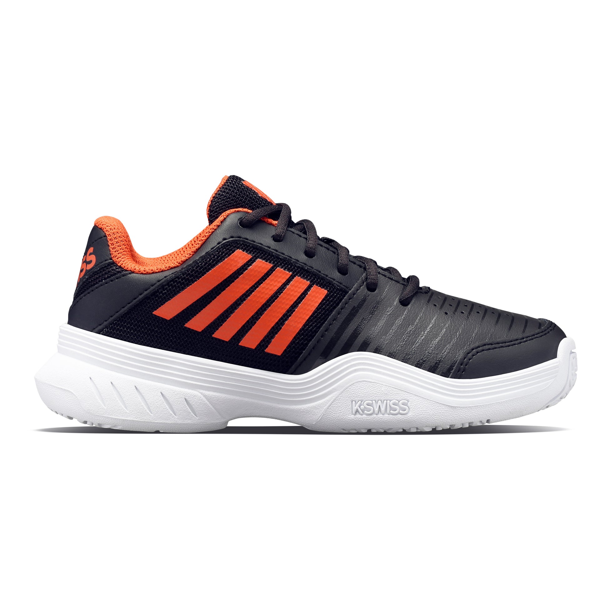 K-Swiss Court Express Omni Allcourt schoen Kinderen - zwart, oranje