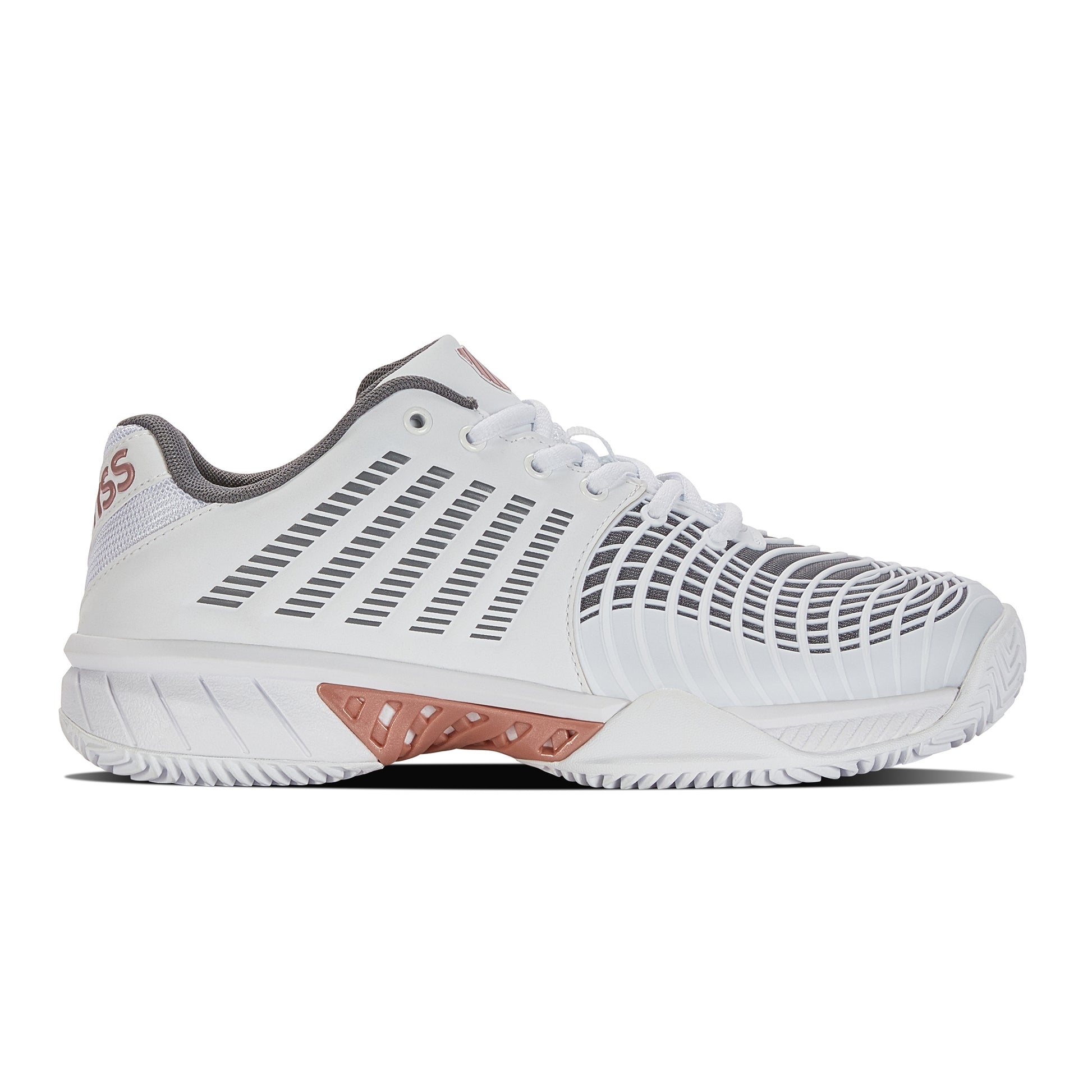 K-Swiss Express Light 3 Gravelschoen Dames - wit, zwart