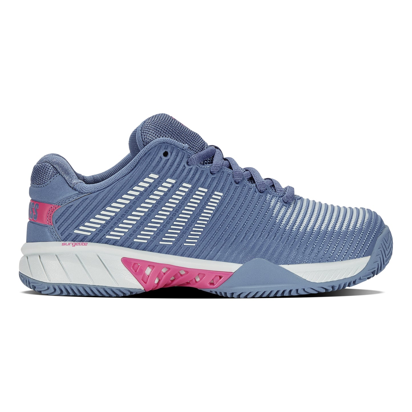 K-Swiss Hypercourt Express 2 Gravelschoen Special Edition Dames - mauve, blauw-grijs