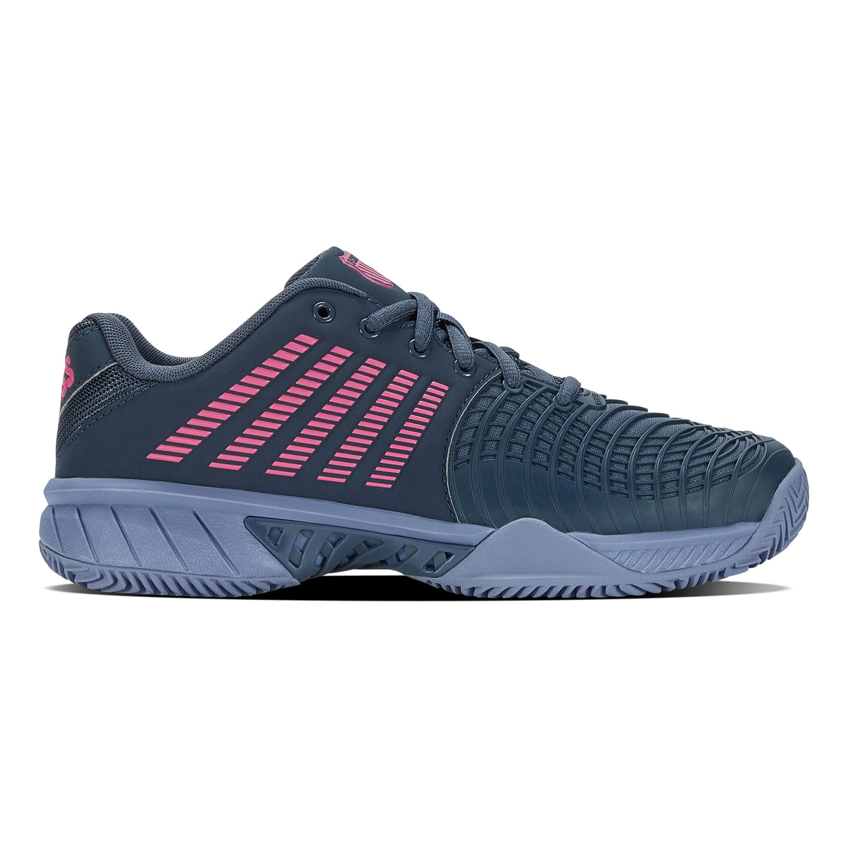 K-Swiss Express Light 3 Gravelschoen Dames - donkerblauw, roze