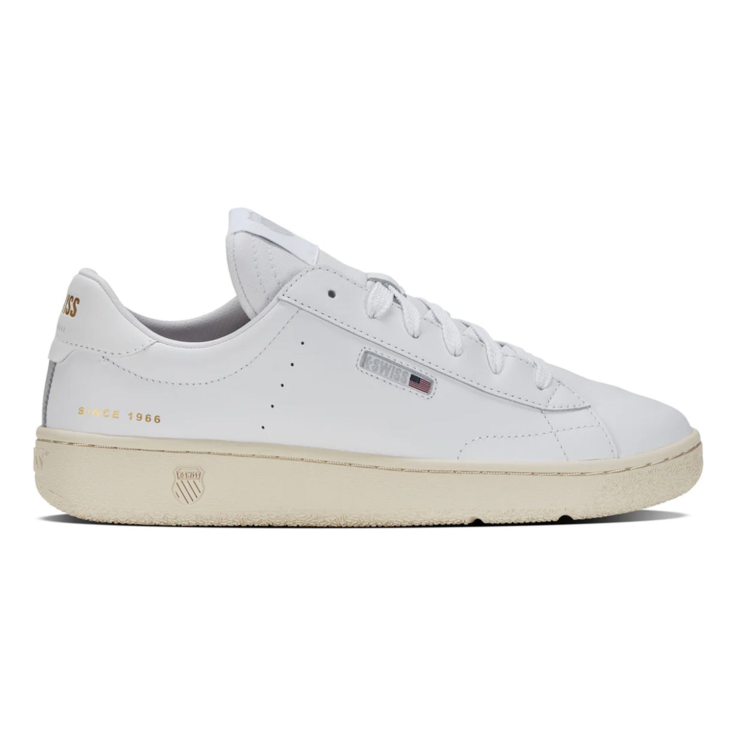 K-Swiss Slammklub CC Vrijtijdsschoen Heren-Wit