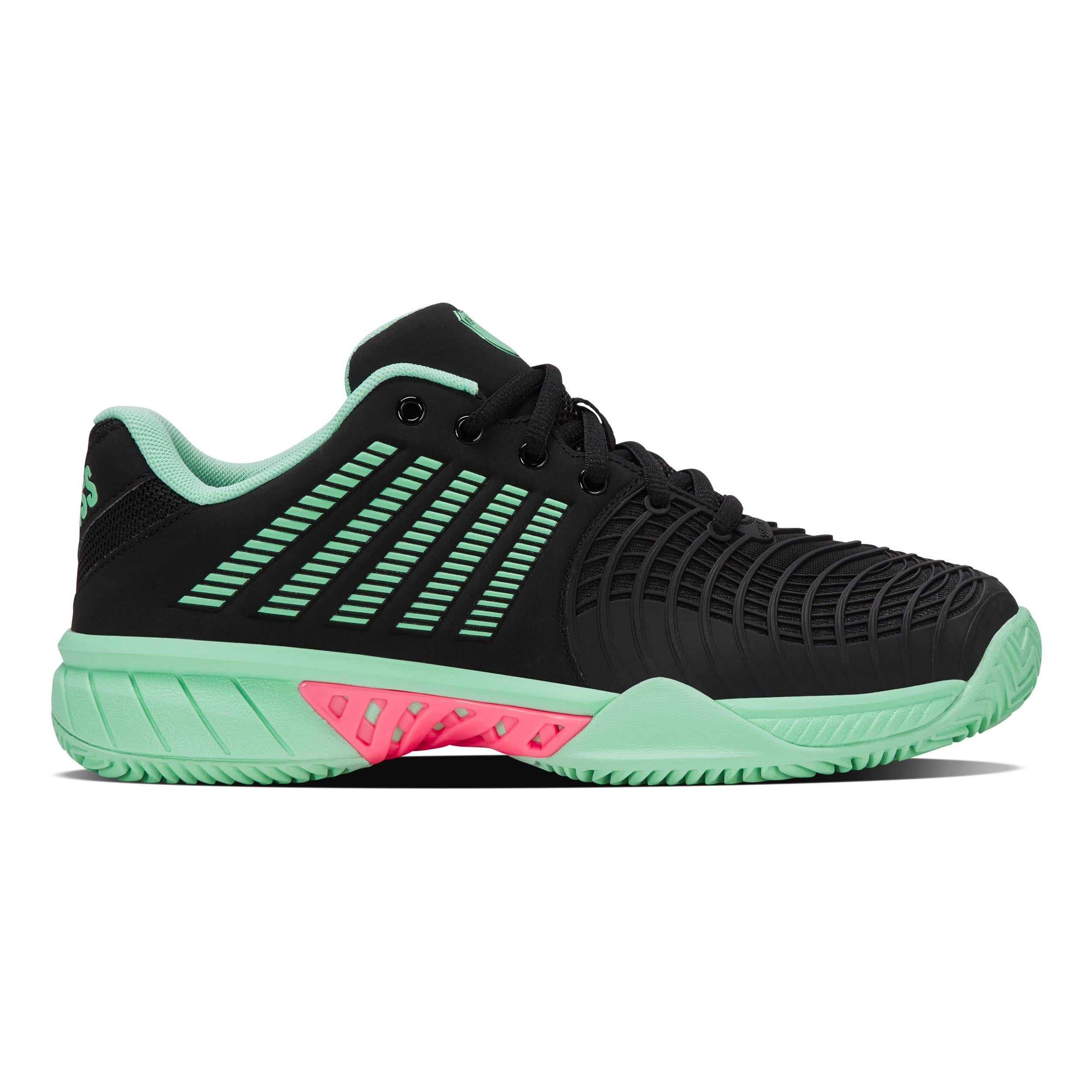 K-Swiss Express Light 3 Gravelschoen Dames - zwart, mint