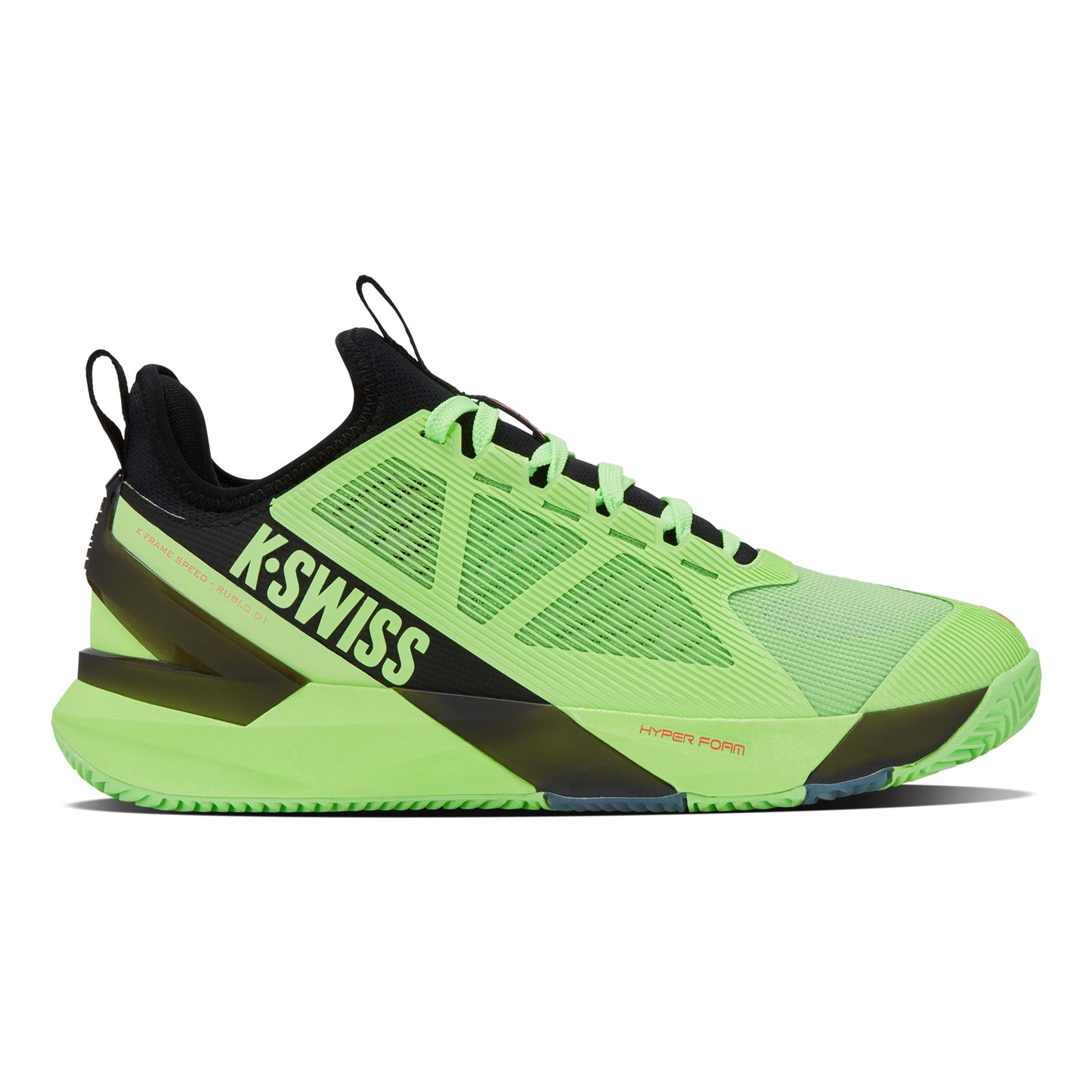 K-Swiss K-Frame Speed Rublo Gravelschoen Heren-Neongroen,Zwart