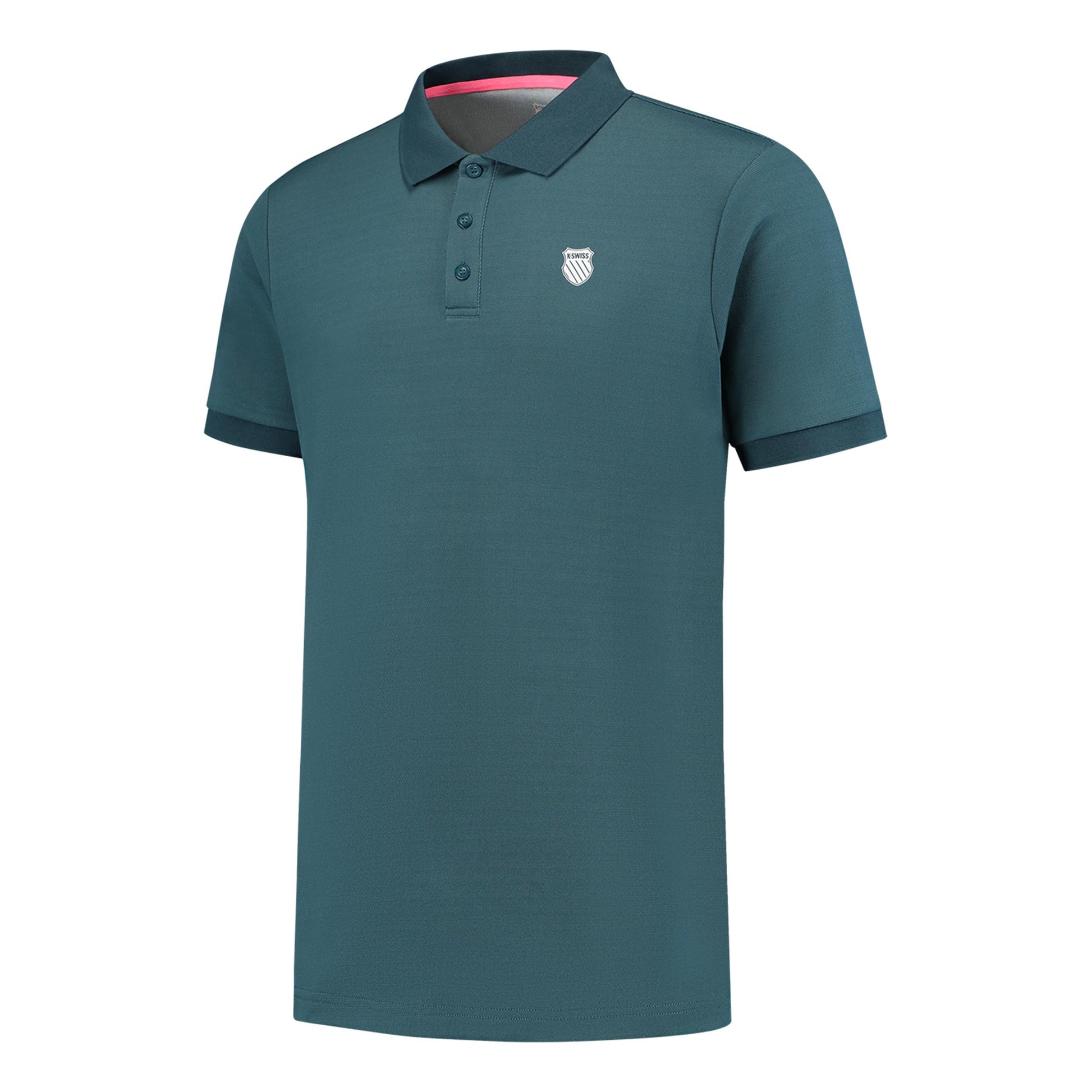 K-Swiss Hypercourt Basic Polo Heren-Petrolblauw
