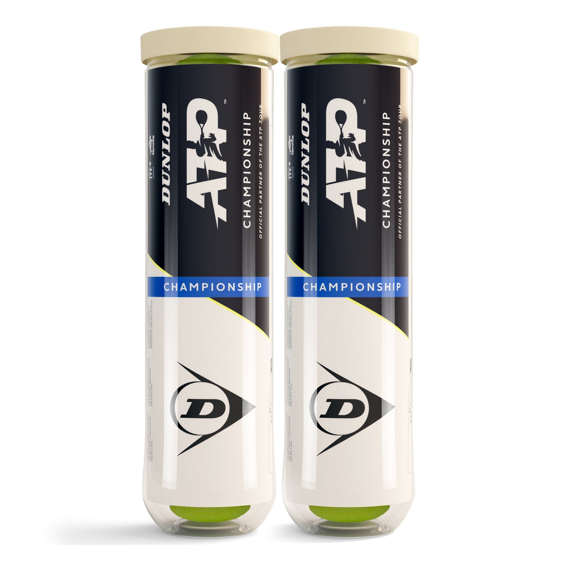 Dunlop ATP Championship Bi Pack 2x Verpakking 4 Stuks
