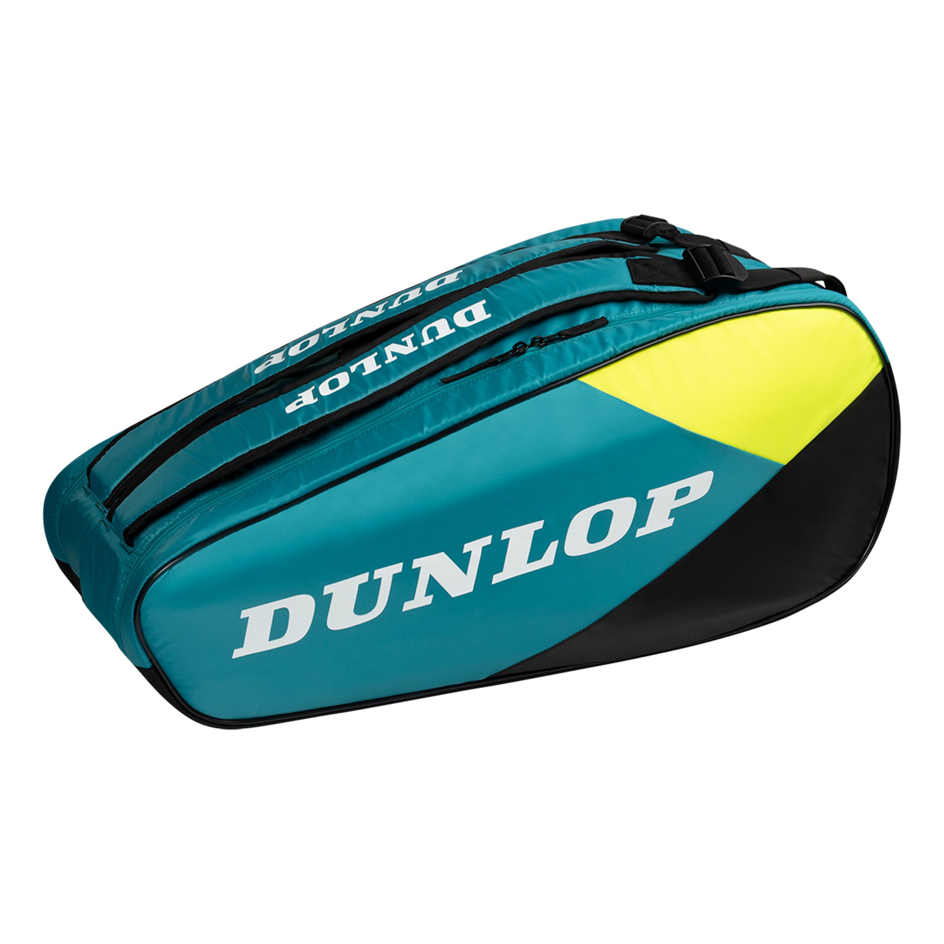 Dunlop SX Club Rackettas 10 Stuks-Zwart,Turkoois