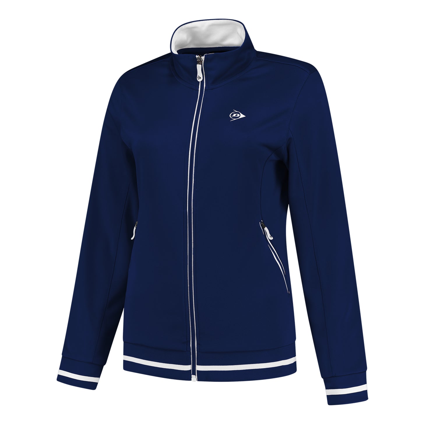 Dunlop Knitted Trainingsjack Dames - donkerblauw