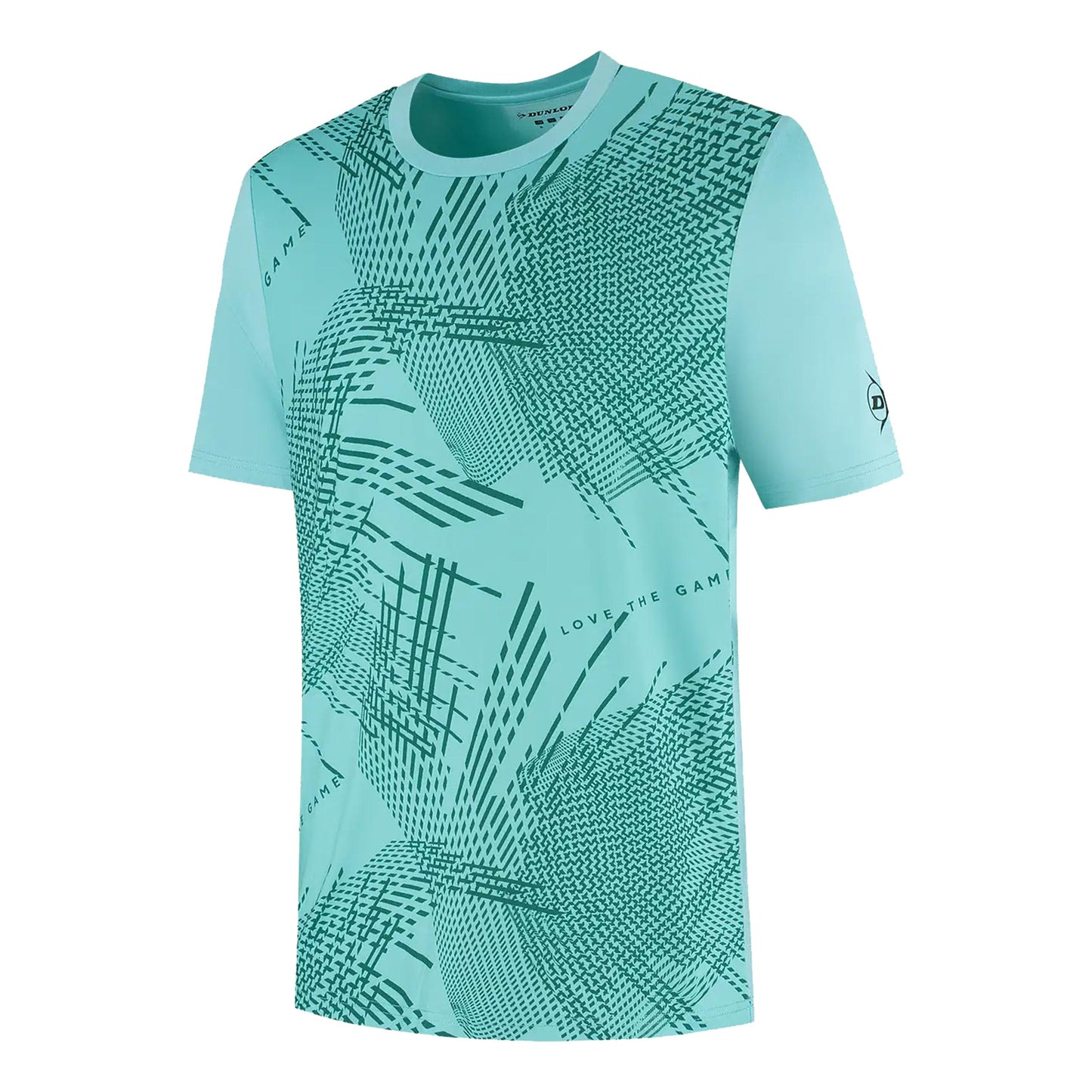 Dunlop Game T-shirt Heren-Turkoois,Groen