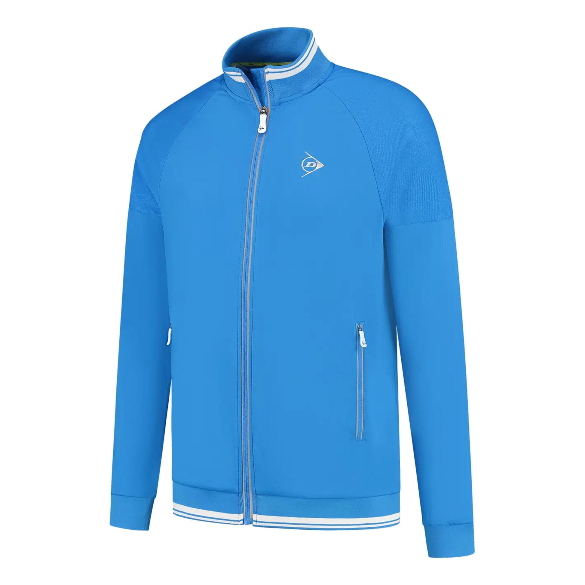 Dunlop Club Knitted Trainingsjack Heren-Blauw
