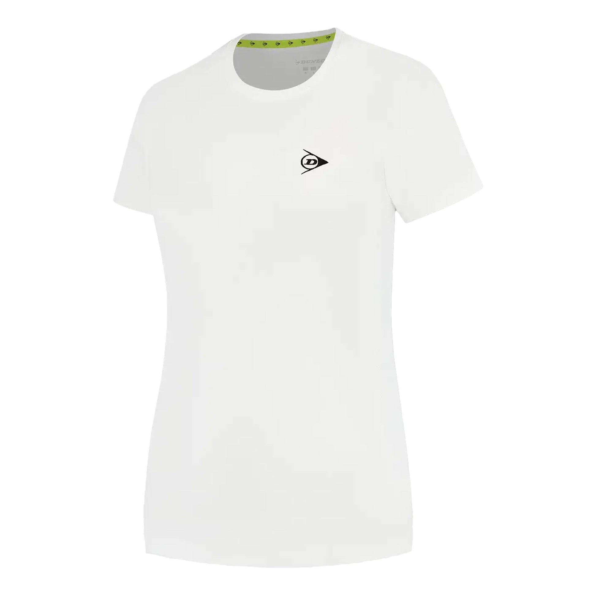 Dunlop Club Crew T-shirt Dames-Wit