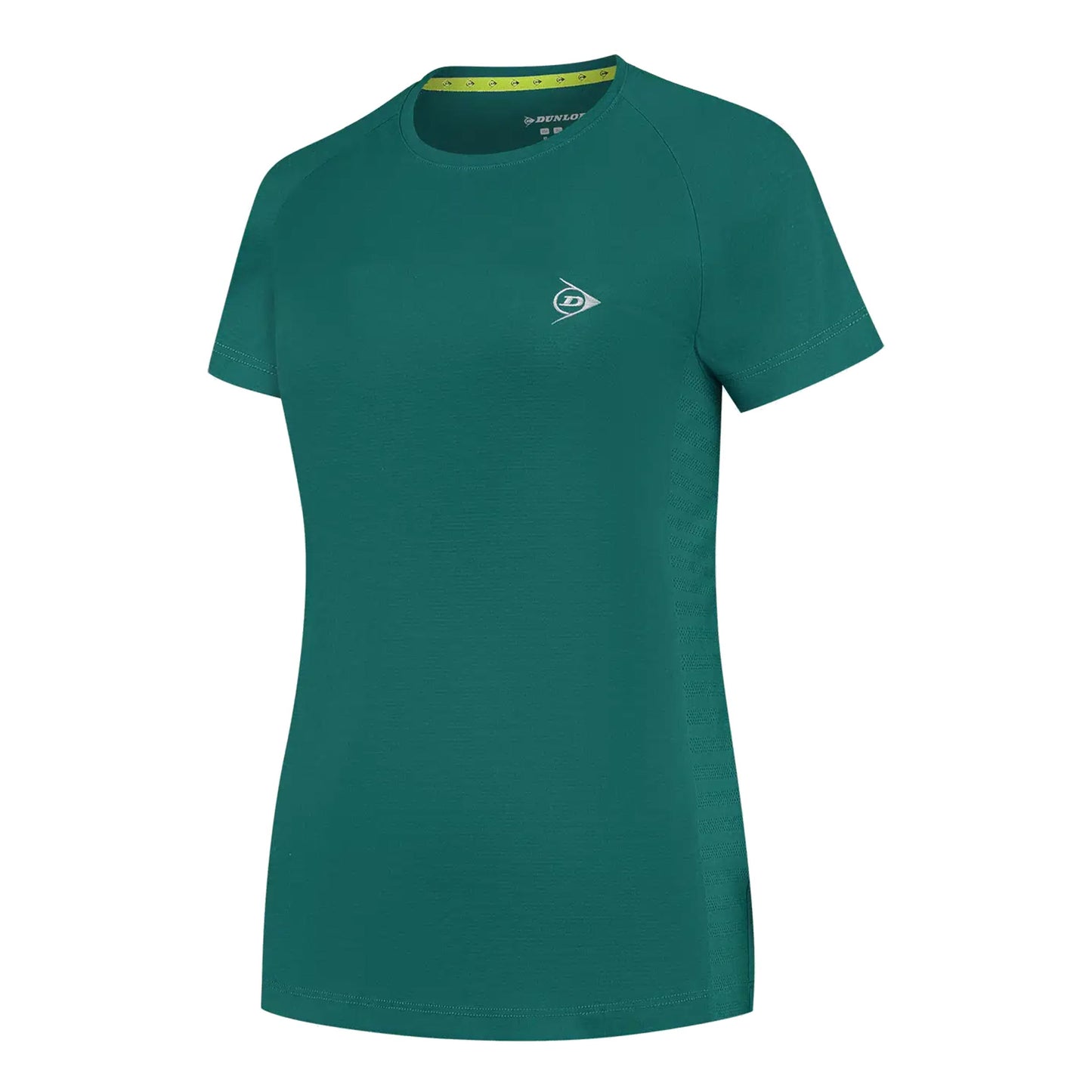 Dunlop Club Crew T-shirt Dames-Donkergroen
