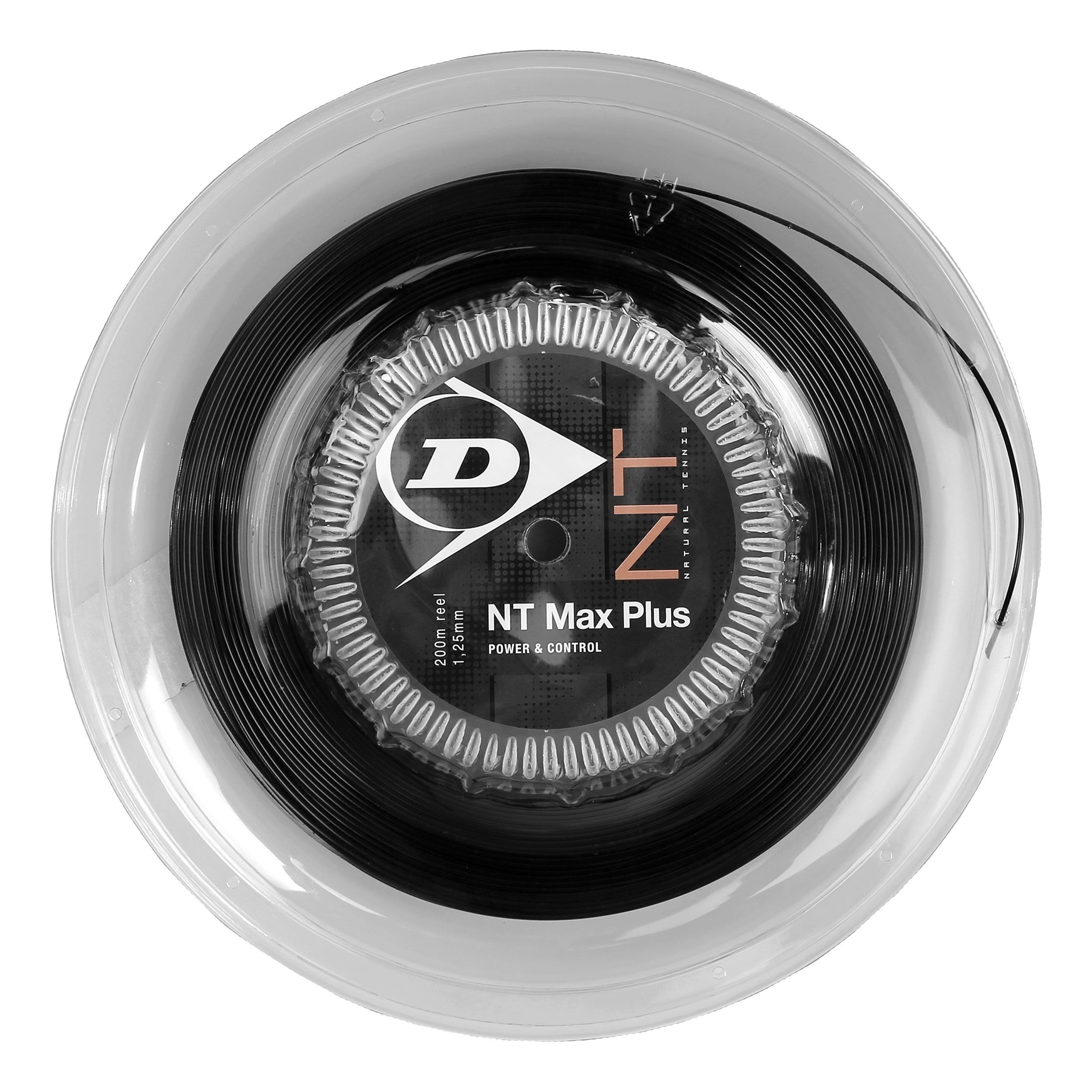 Dunlop NT Max Plus Rol snaren 200m - antraciet