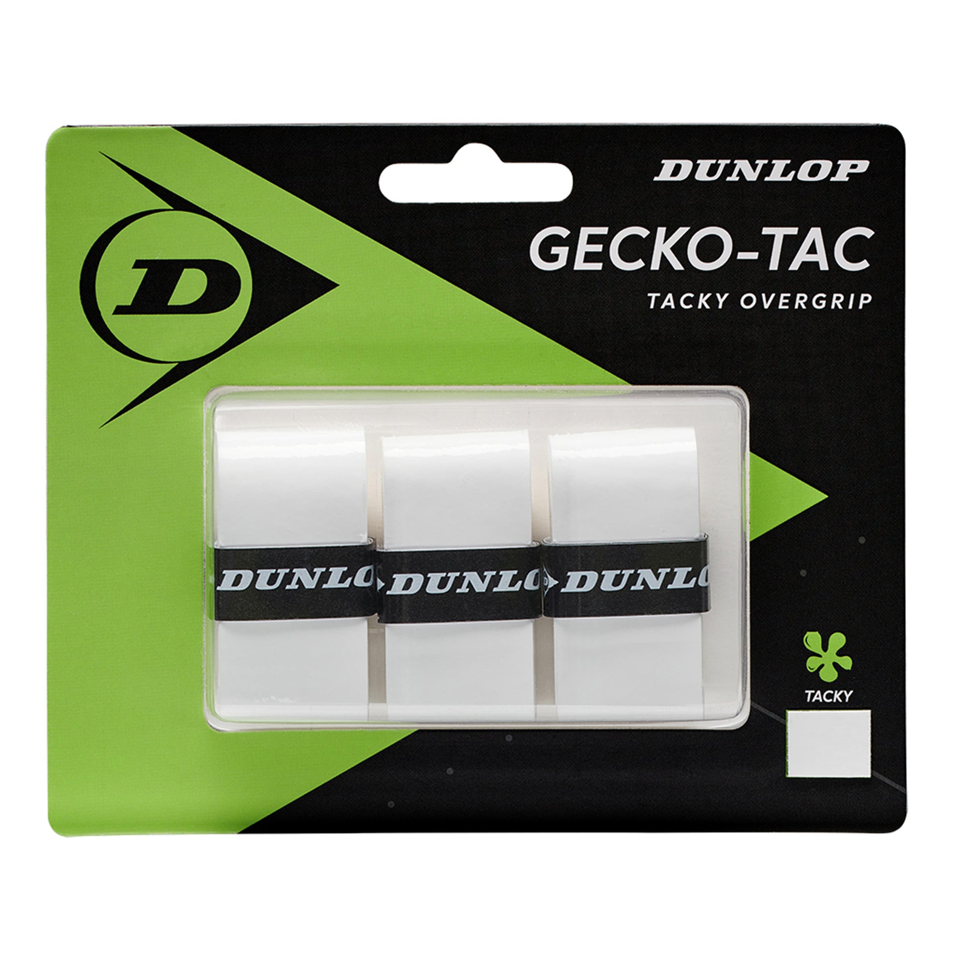Dunlop Gecko-Tac Verpakking 3 Stuks-Wit