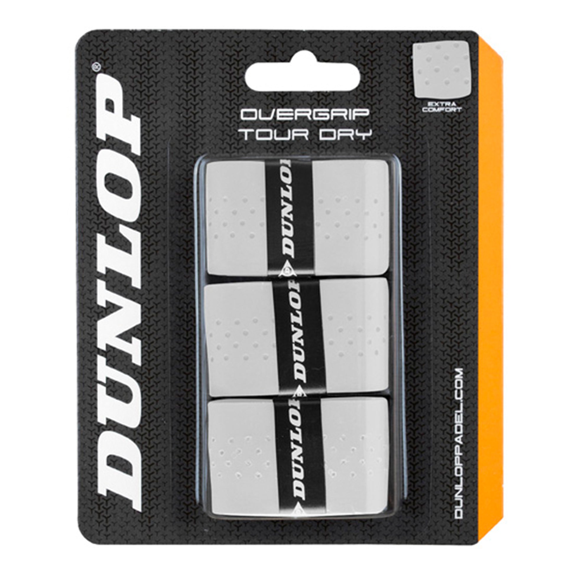 Dunlop Tour Dry Verpakking 3 stuks-wit