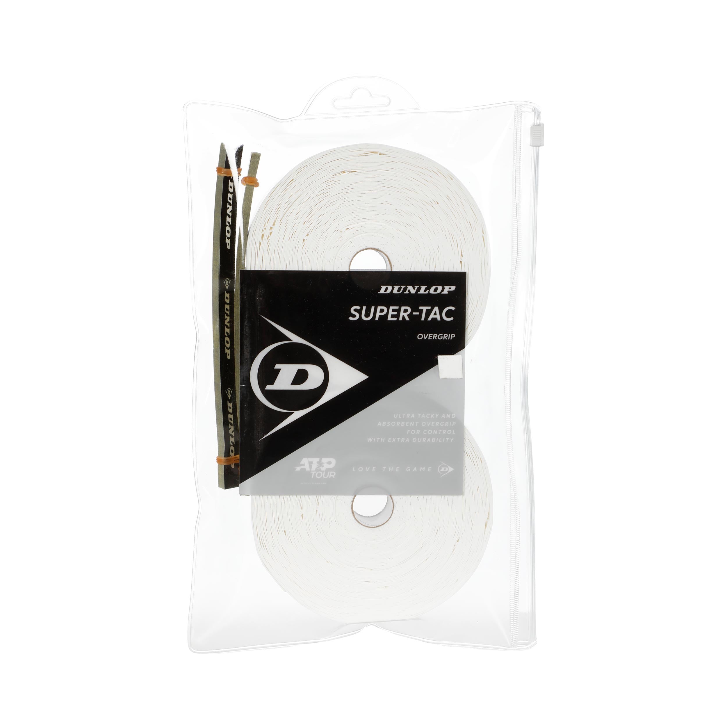 Dunlop Super Tac Verpakking 30 stuks - wit