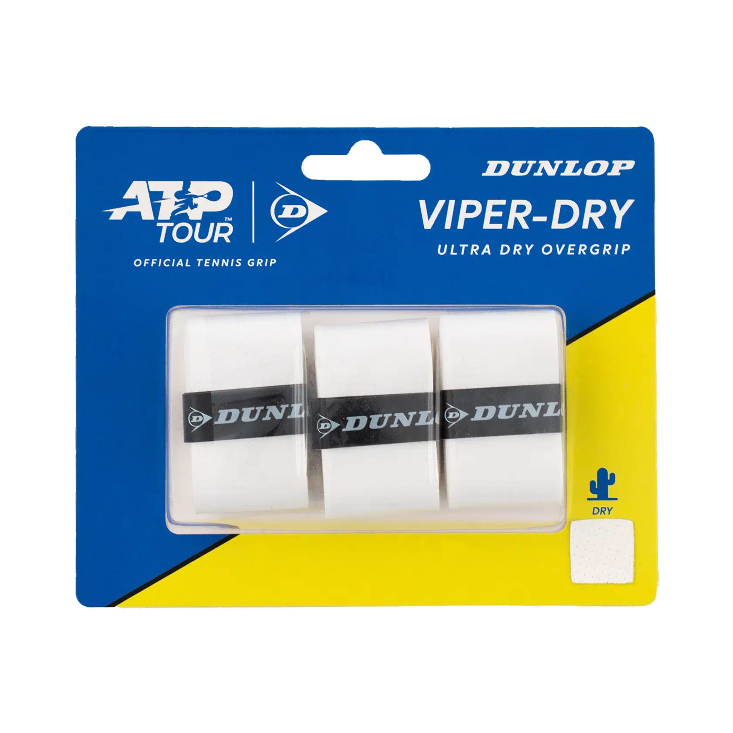 Dunlop Viperdry Verpakking 3 stuks - wit