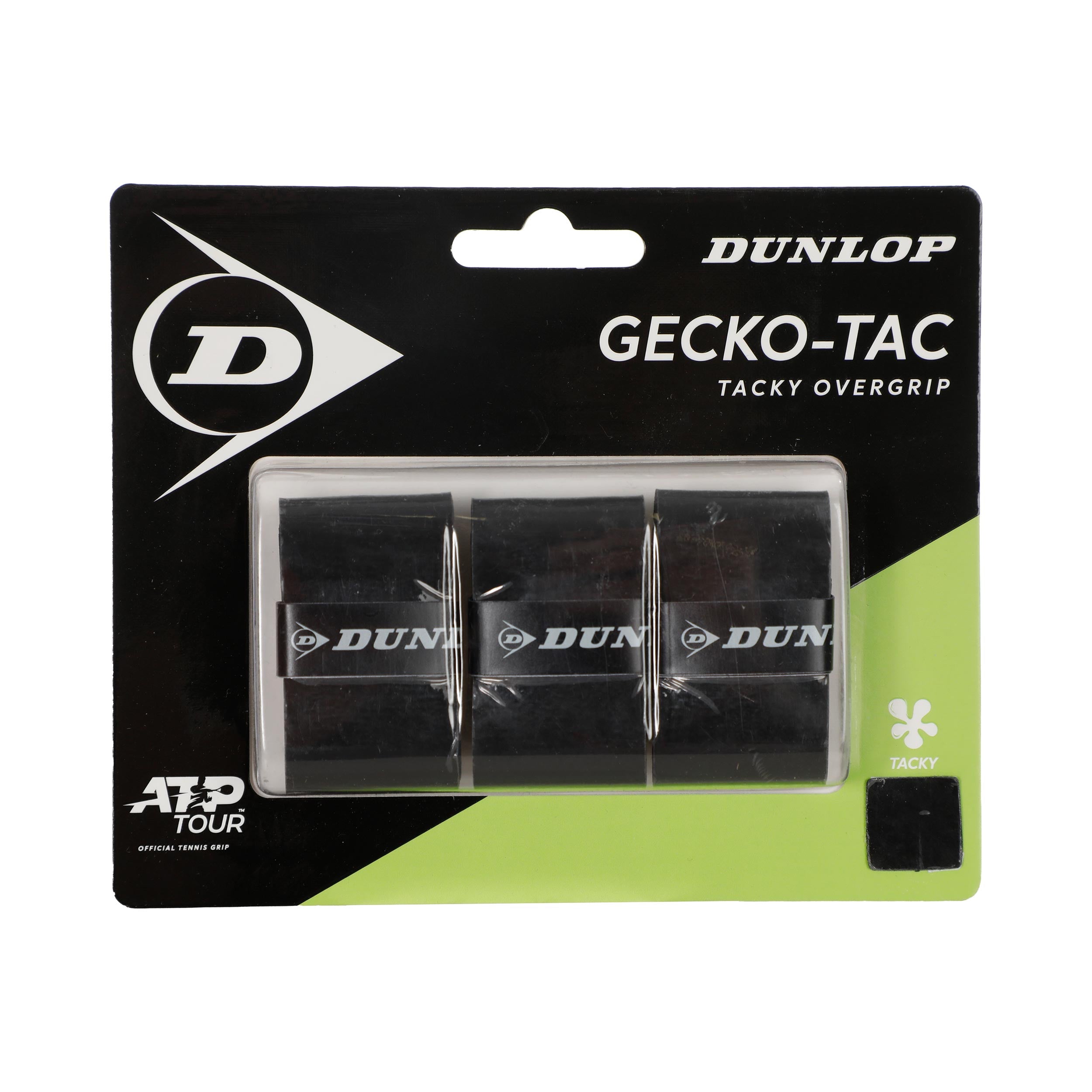Dunlop Gecko-Tac Verpakking 3 stuks - zwart