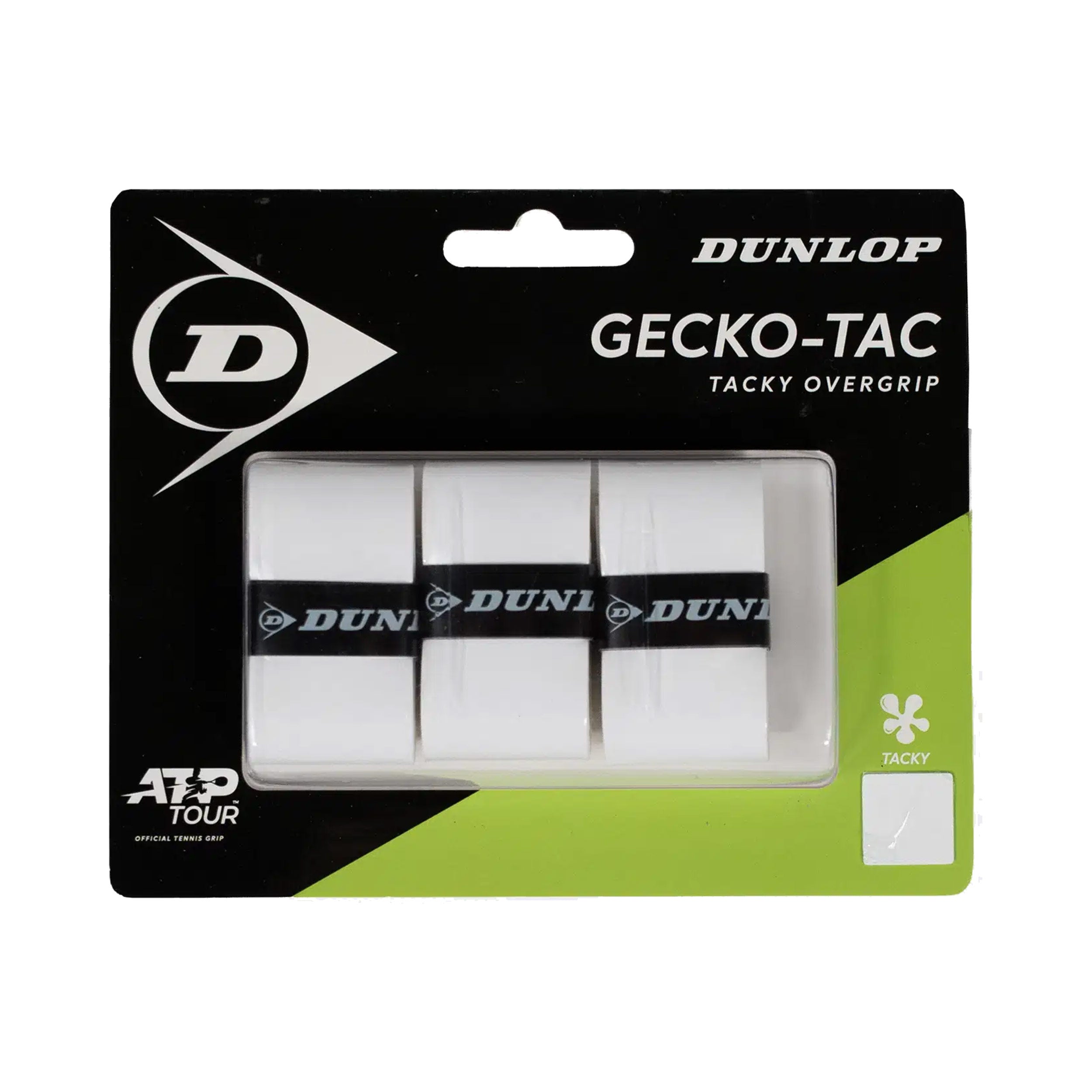 Dunlop Gecko-Tac Verpakking 3 stuks - wit