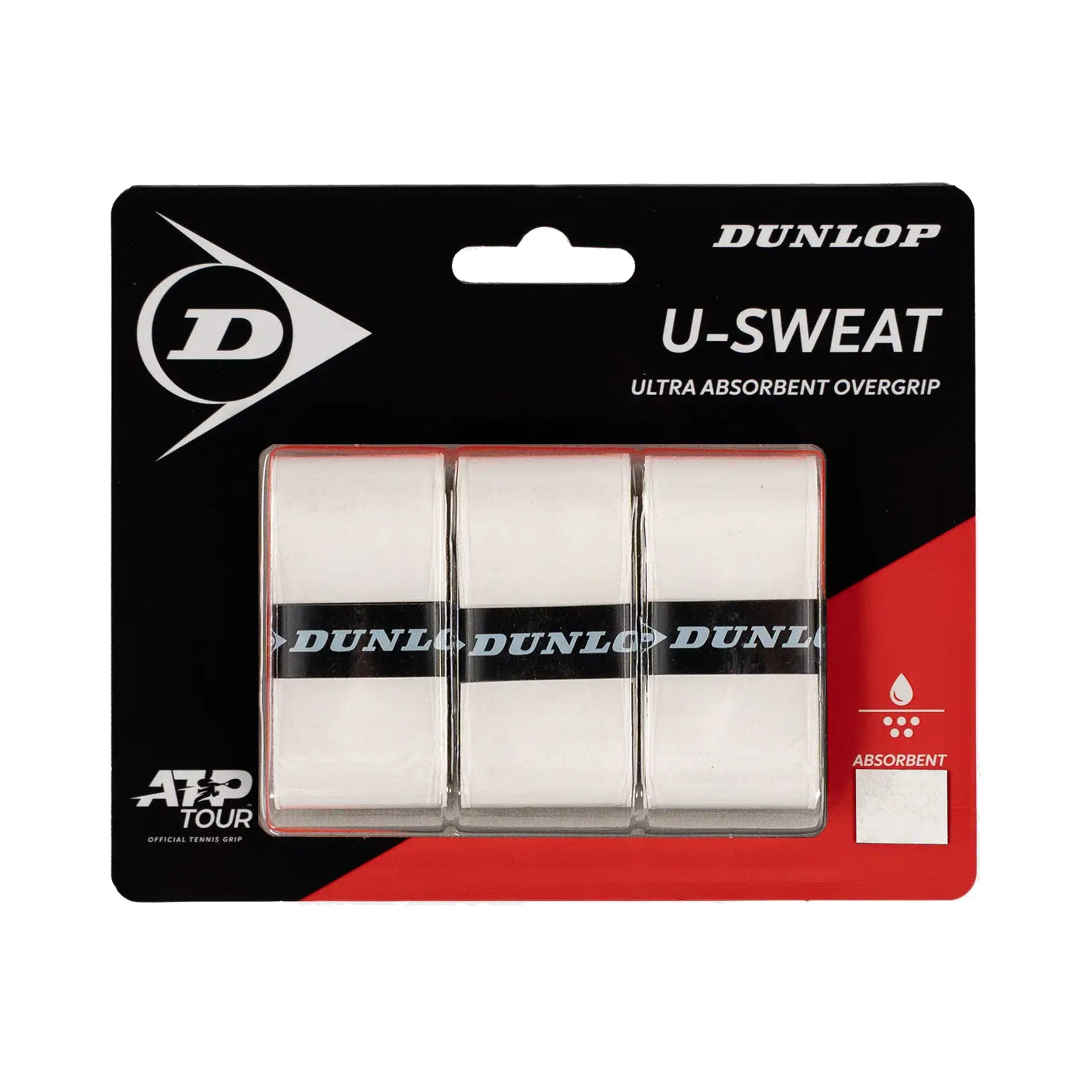 Dunlop U-Sweat  Verpakking 3 stuks - wit