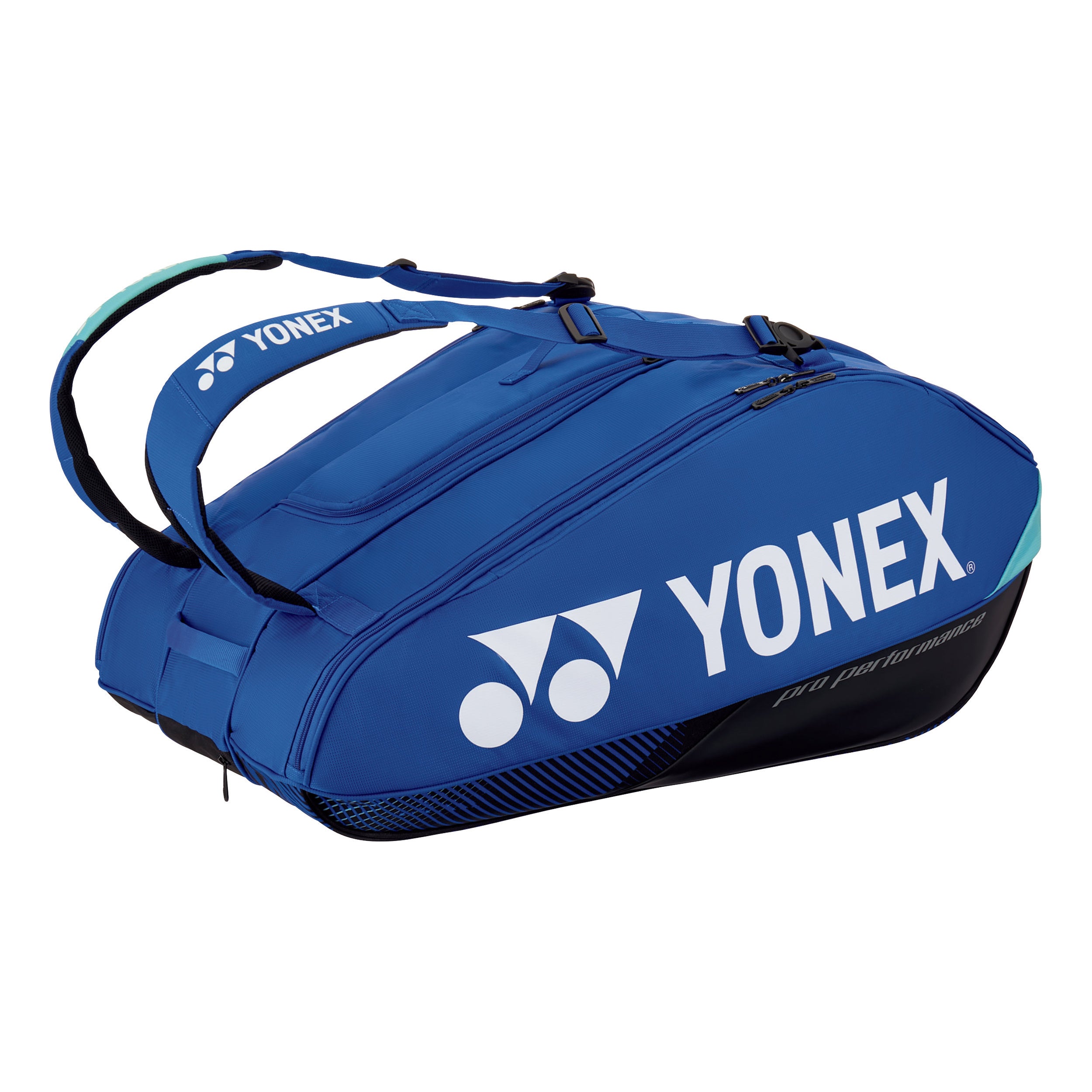 Yonex Pro Racquet Bag Rackettas 12 stuks - blauw