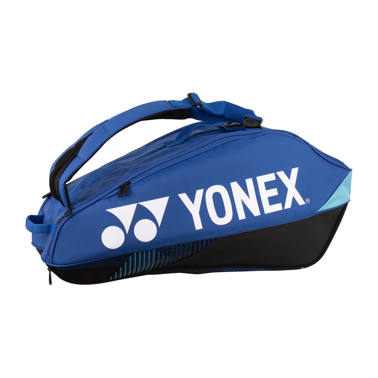 Yonex Pro Racquet Bag Rackettas 6 Stuks-Blauw,Zwart