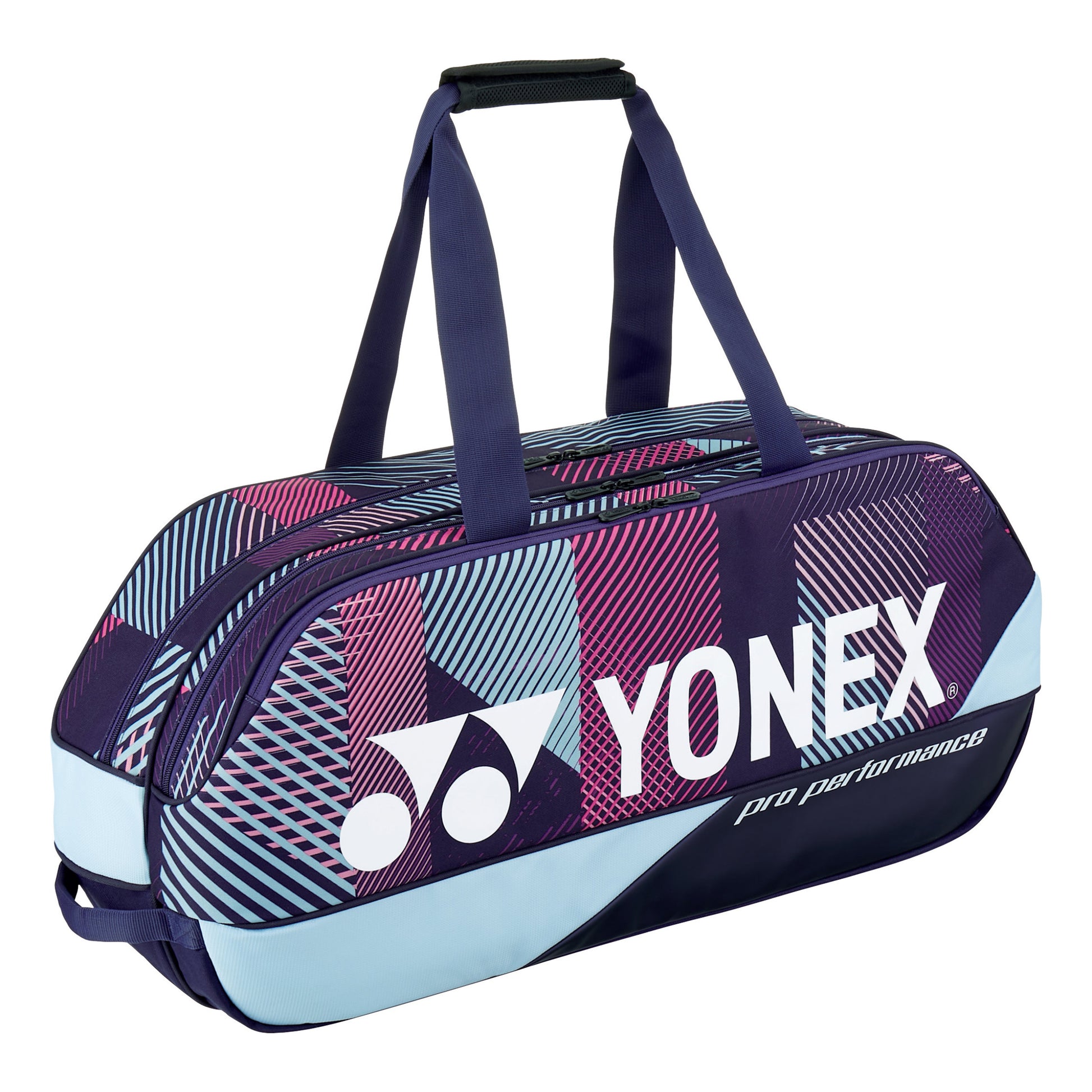 Yonex Pro Tournament Bag Rackettas 3 stuks - paars