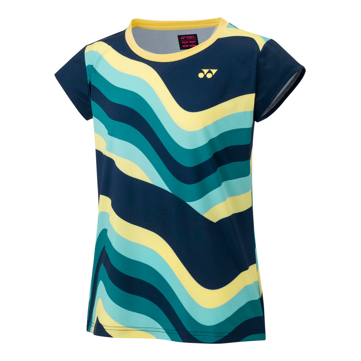 Yonex Crew Neck T-shirt Dames - donkerblauw,