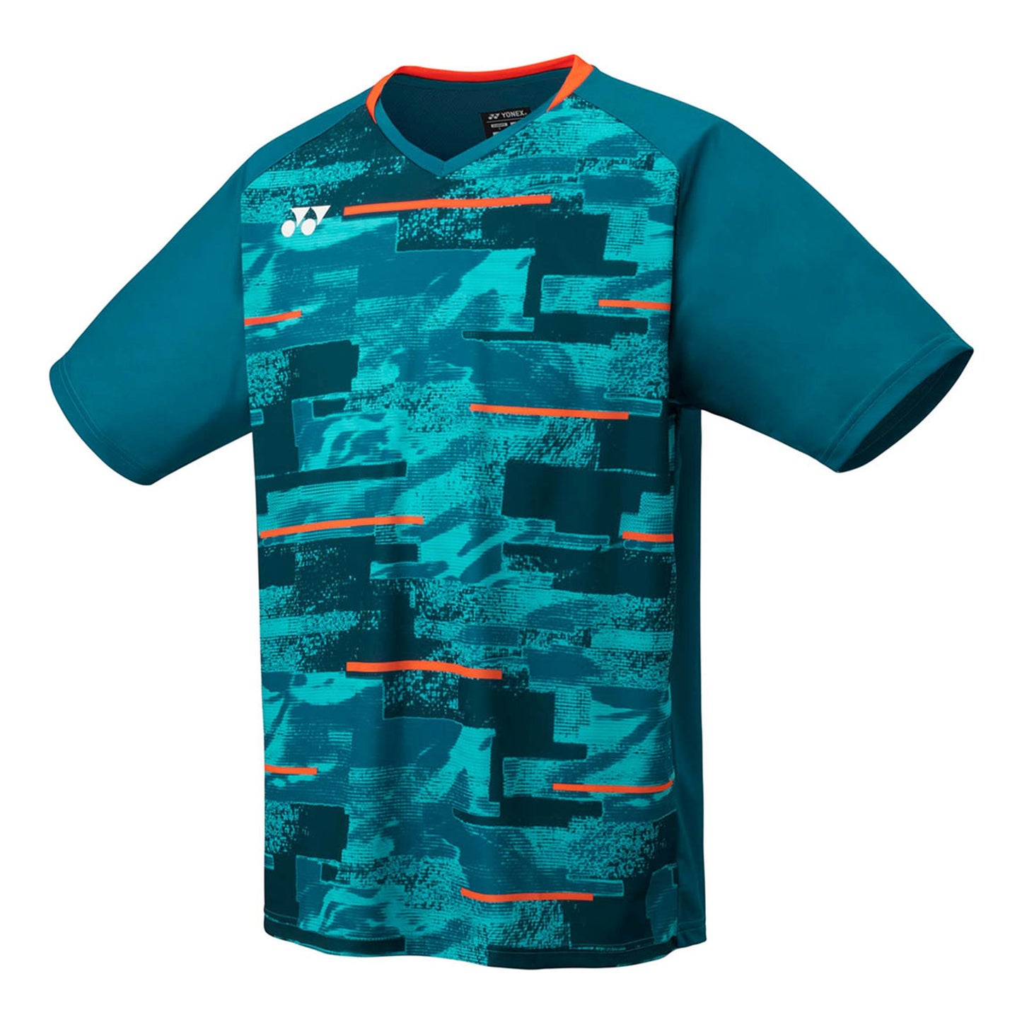 Yonex Crew Neck T-shirt Heren-Petrolblauw