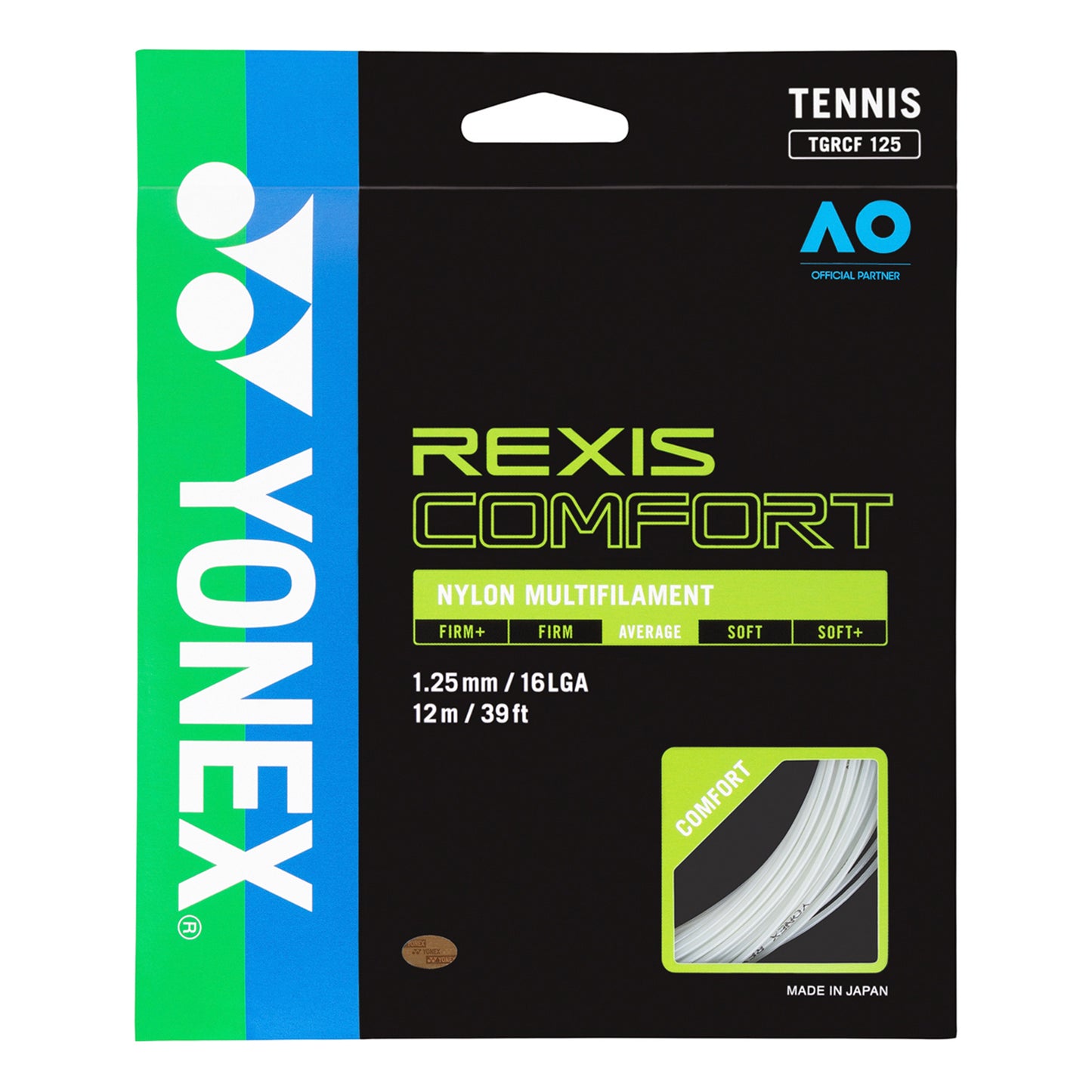 Yonex REXIS Comfort Set snaren 12m - wit