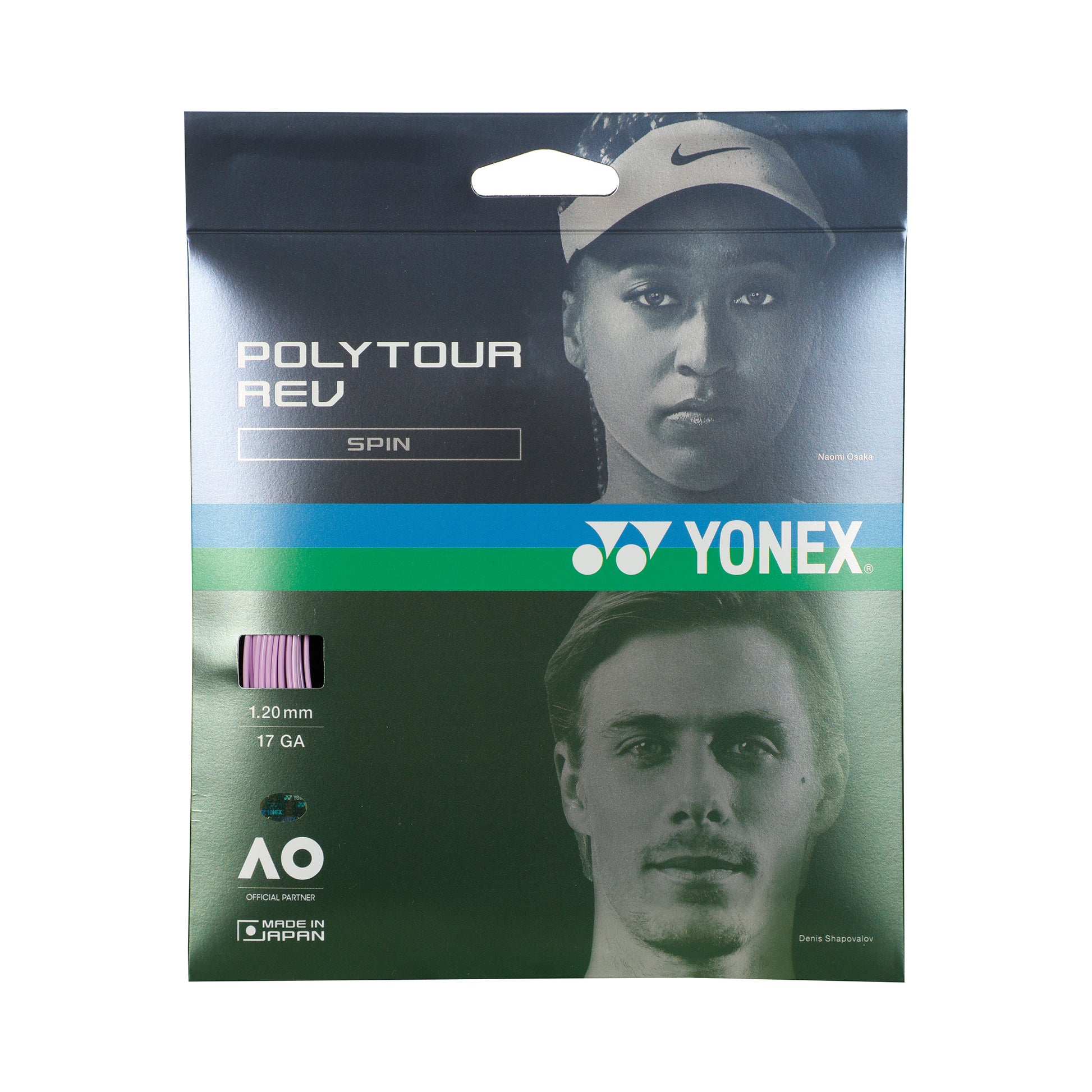 Yonex Poly Tour Rev Set Snaren 12m-Paars