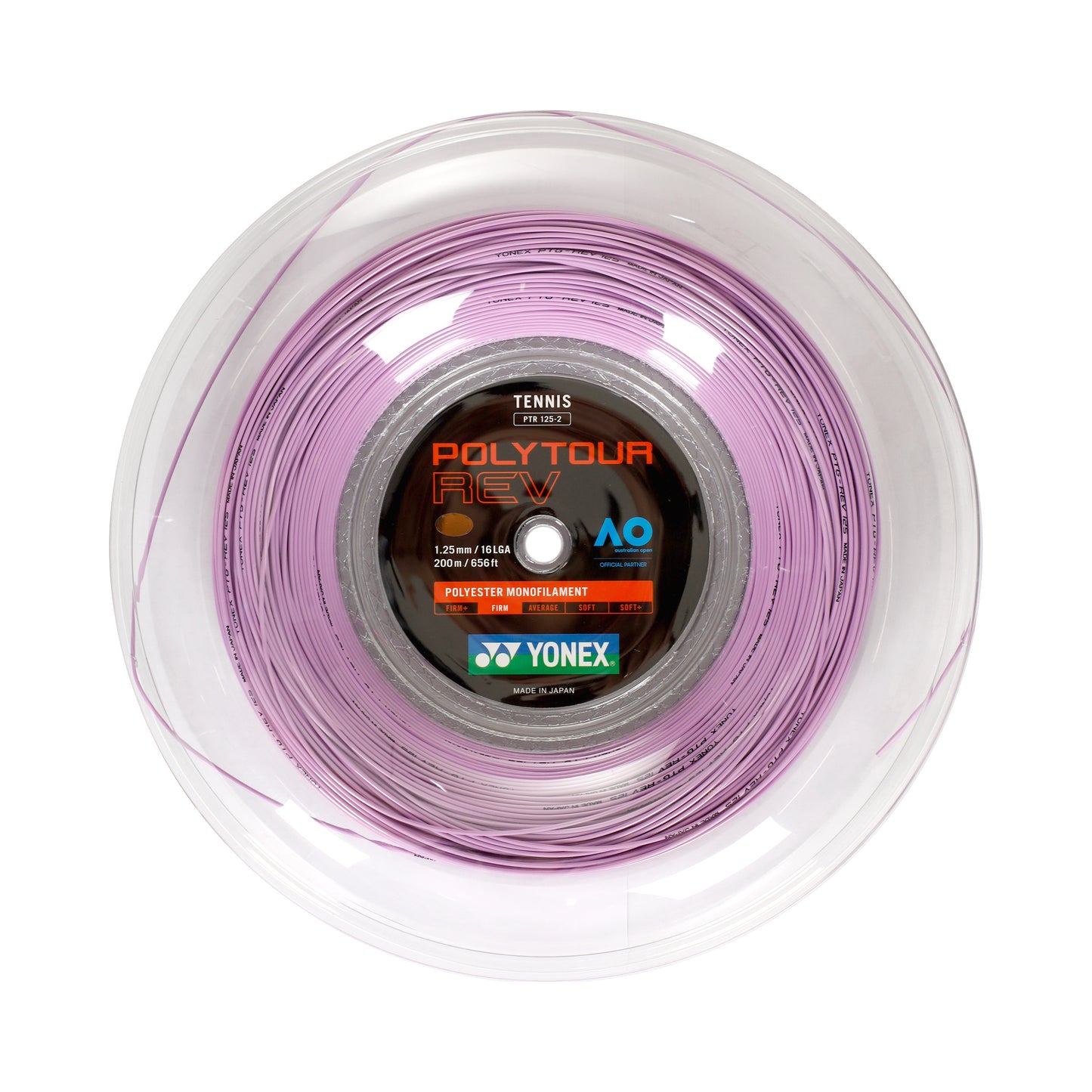 Yonex Poly Tour Rev Rol Snaren 200m-Paars