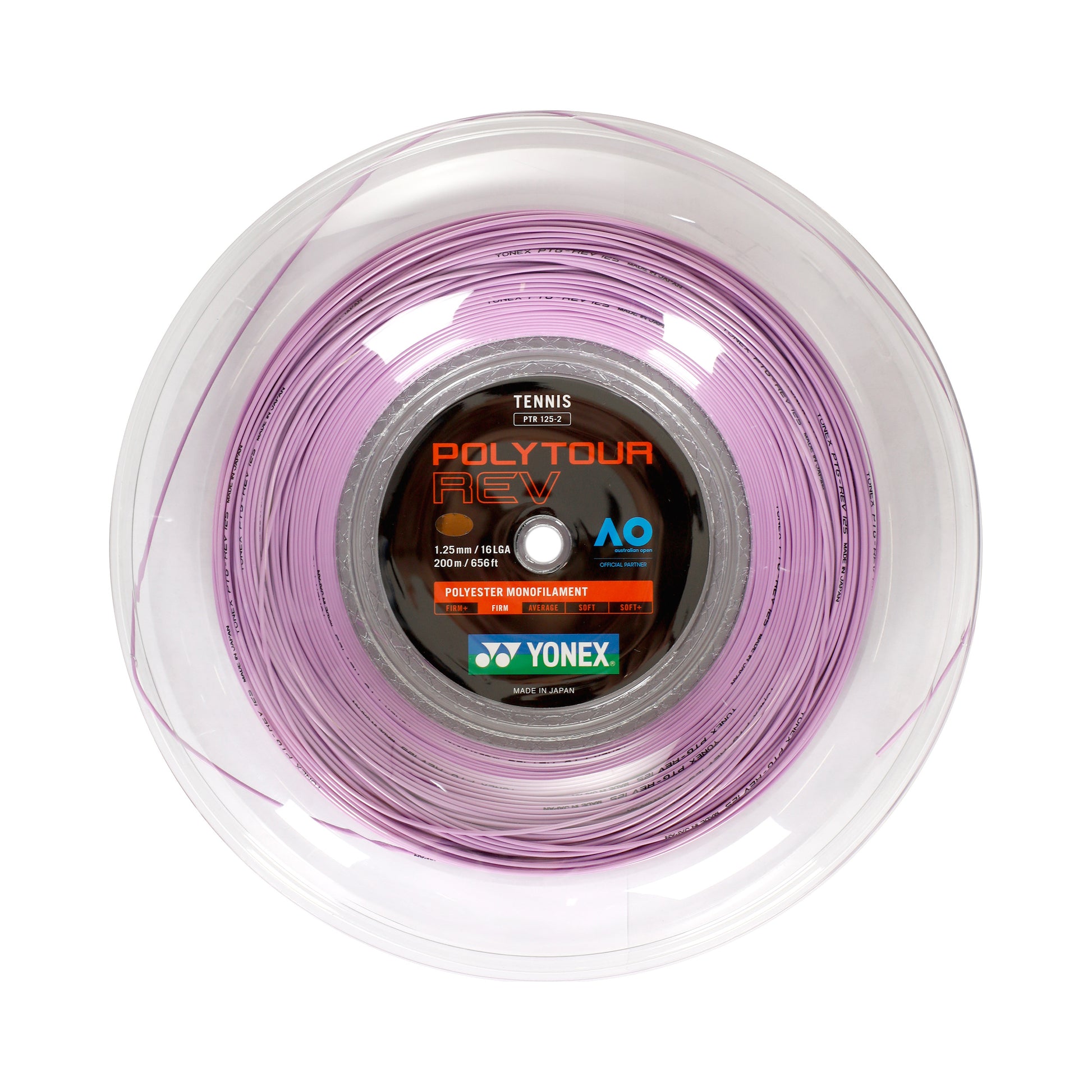 Yonex Poly Tour Rev Rol Snaren 200m-Paars