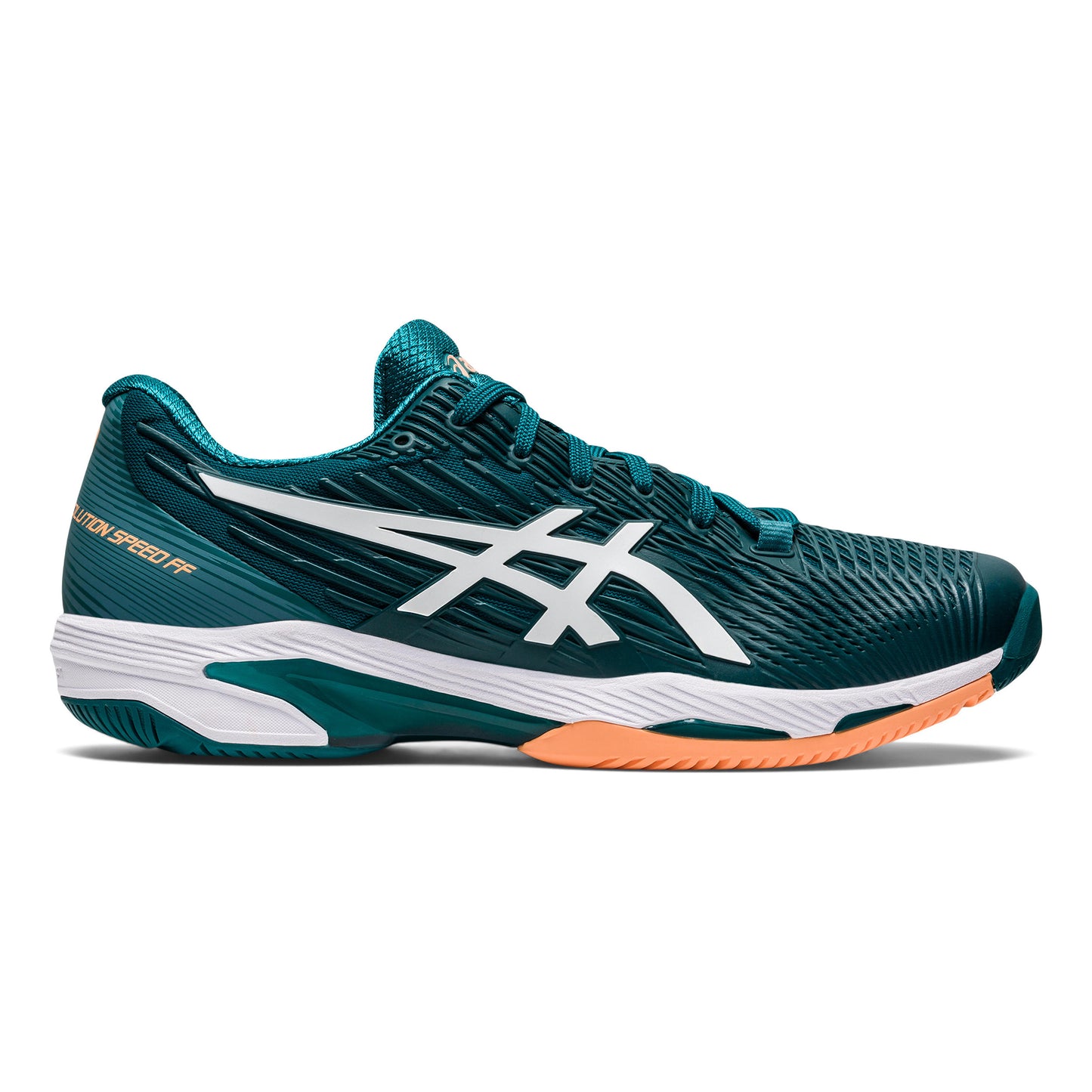 ASICS Solution Speed FF 2 Allcourt schoen Heren - petrolblauw, wit