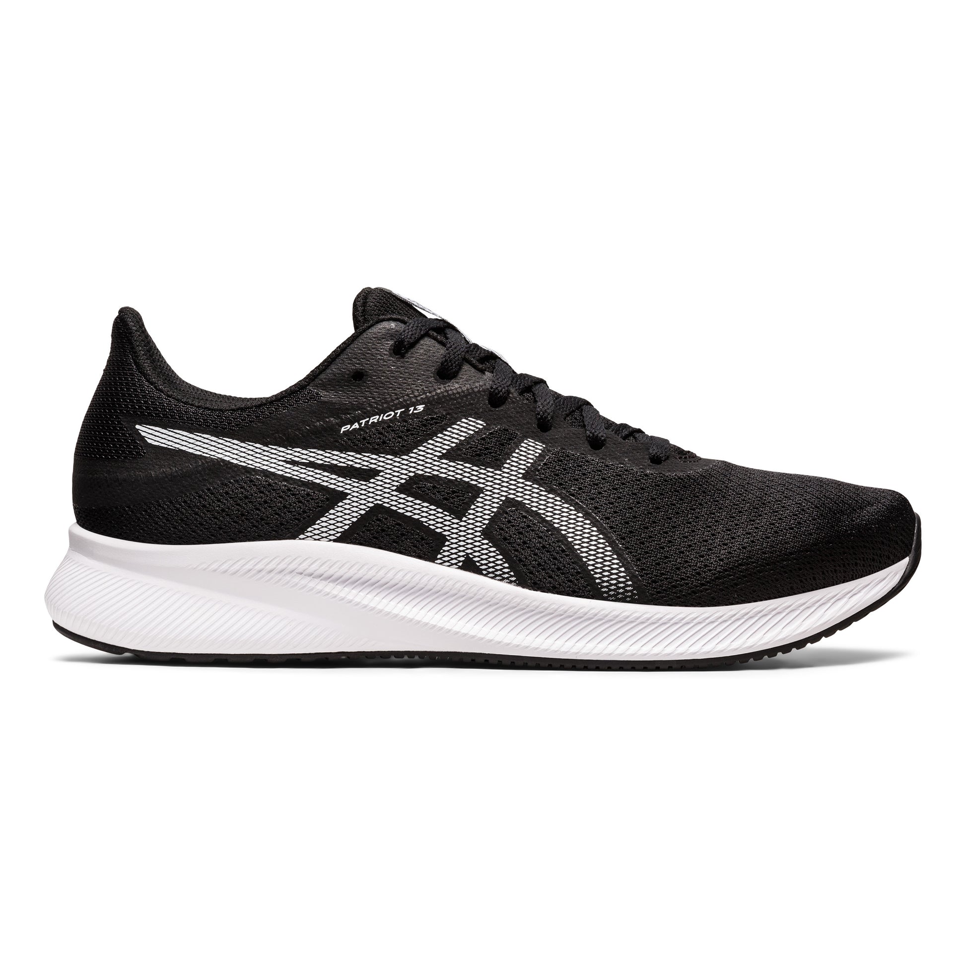 ASICS Patriot 13 Neutrale schoen Heren - zwart, wit