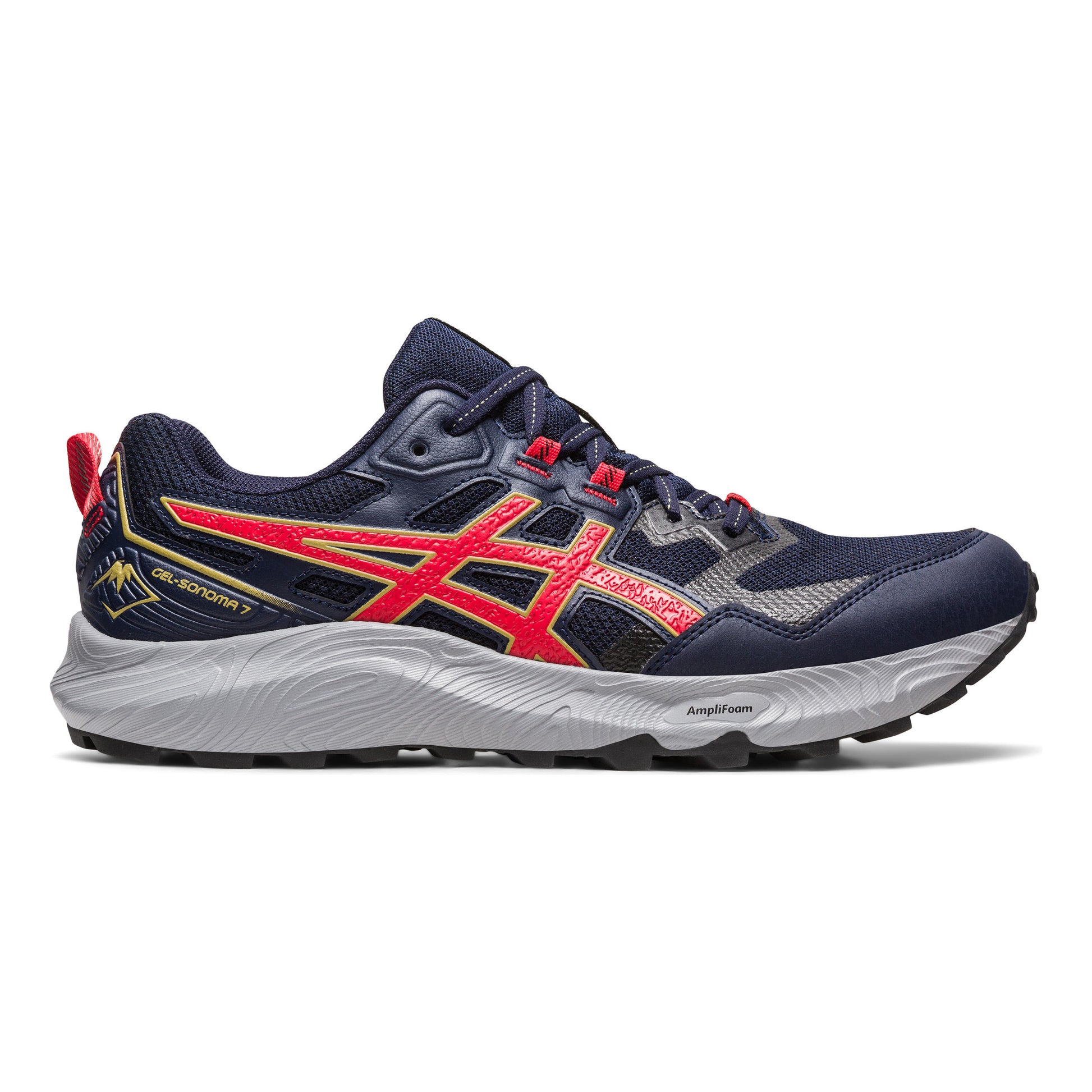 ASICS Gel-Sonoma 7 Trailschoen Heren - blauw, rood