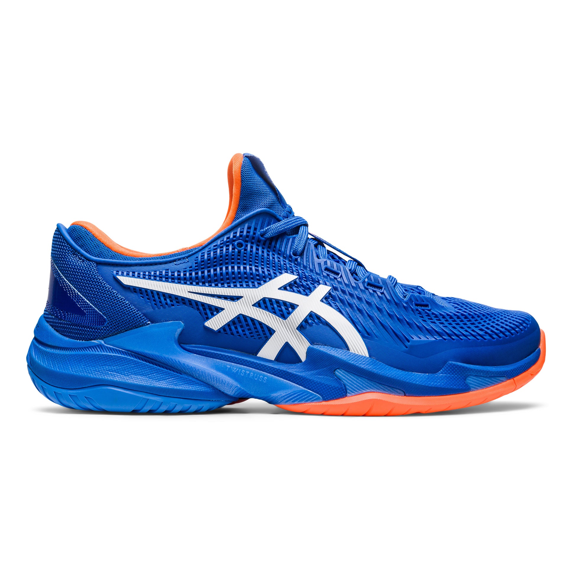 ASICS Court FF 3  Novak Allcourt schoen Heren - blauw, oranje