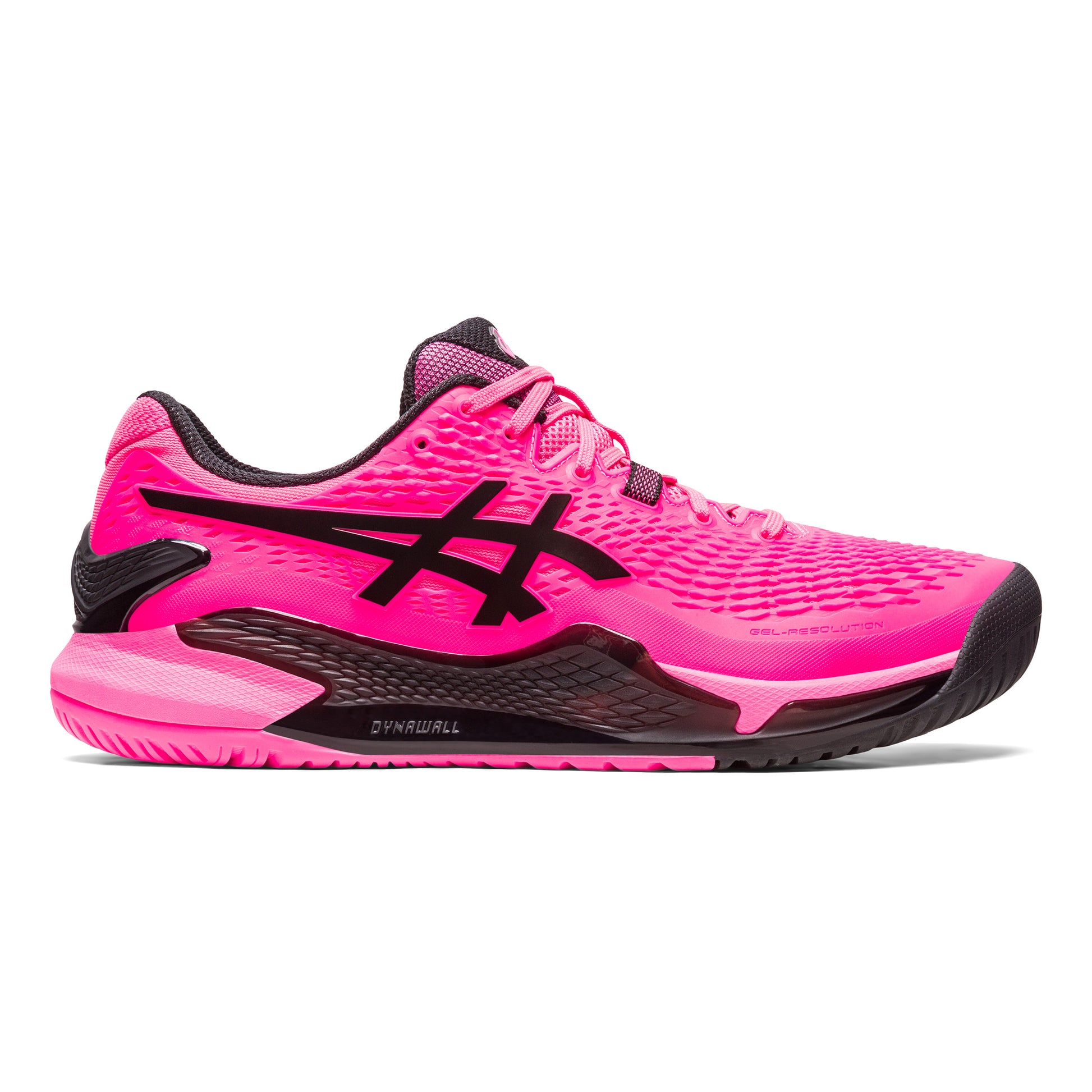 ASICS Gel-Resolution 9 Allcourt schoen Heren - roze, zwart