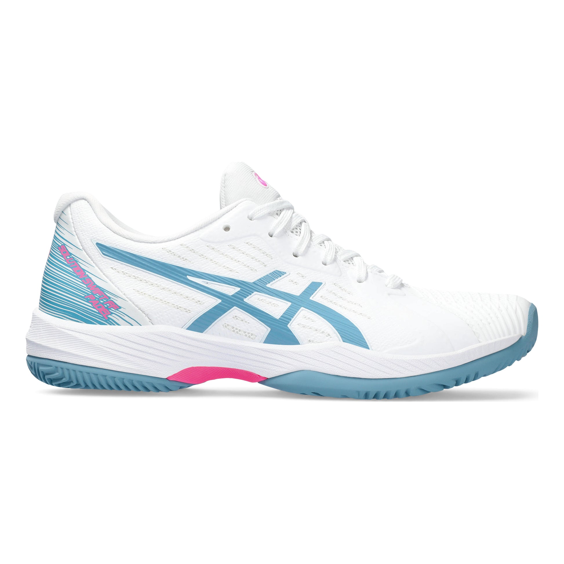 ASICS Solution Swift FF Padel schoen Dames - wit, blauw-grijs