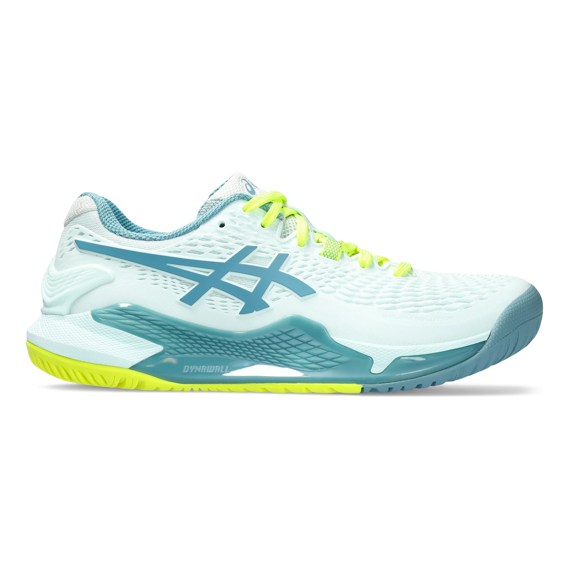 ASICS Gel-Resolution 9 Allcourt schoen Dames - mint, petrolblauw